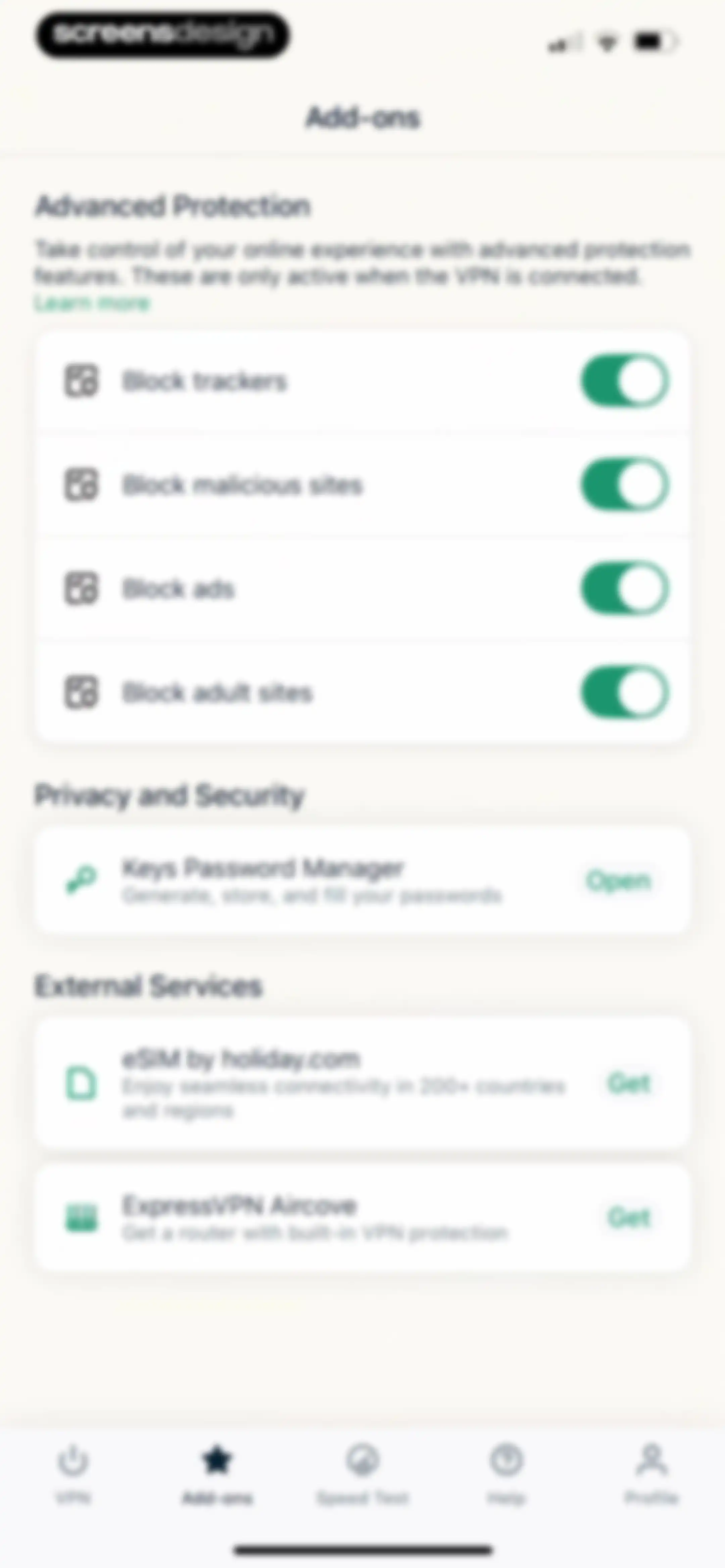 ExpressVPN · Secure & Fast VPN screen 34