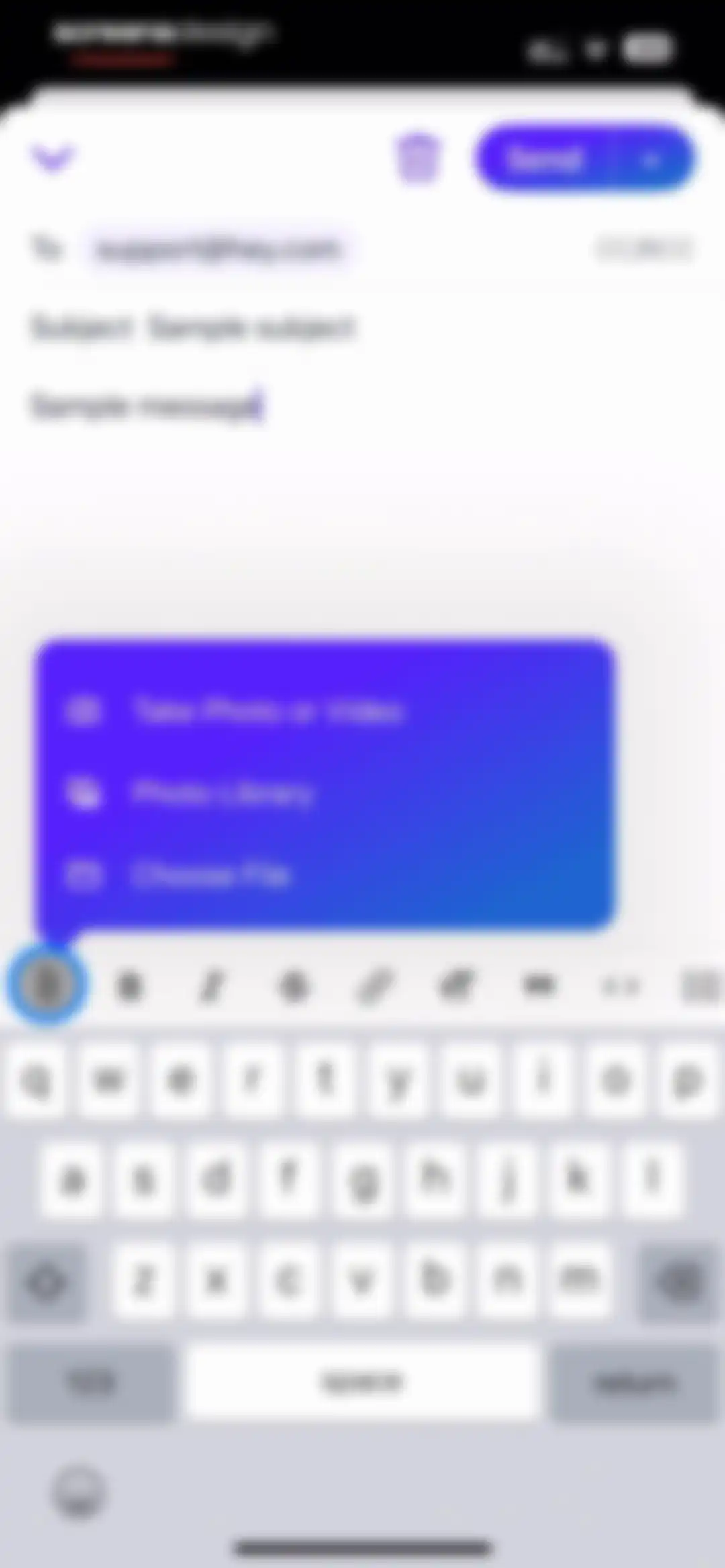 HEY Email screen 34