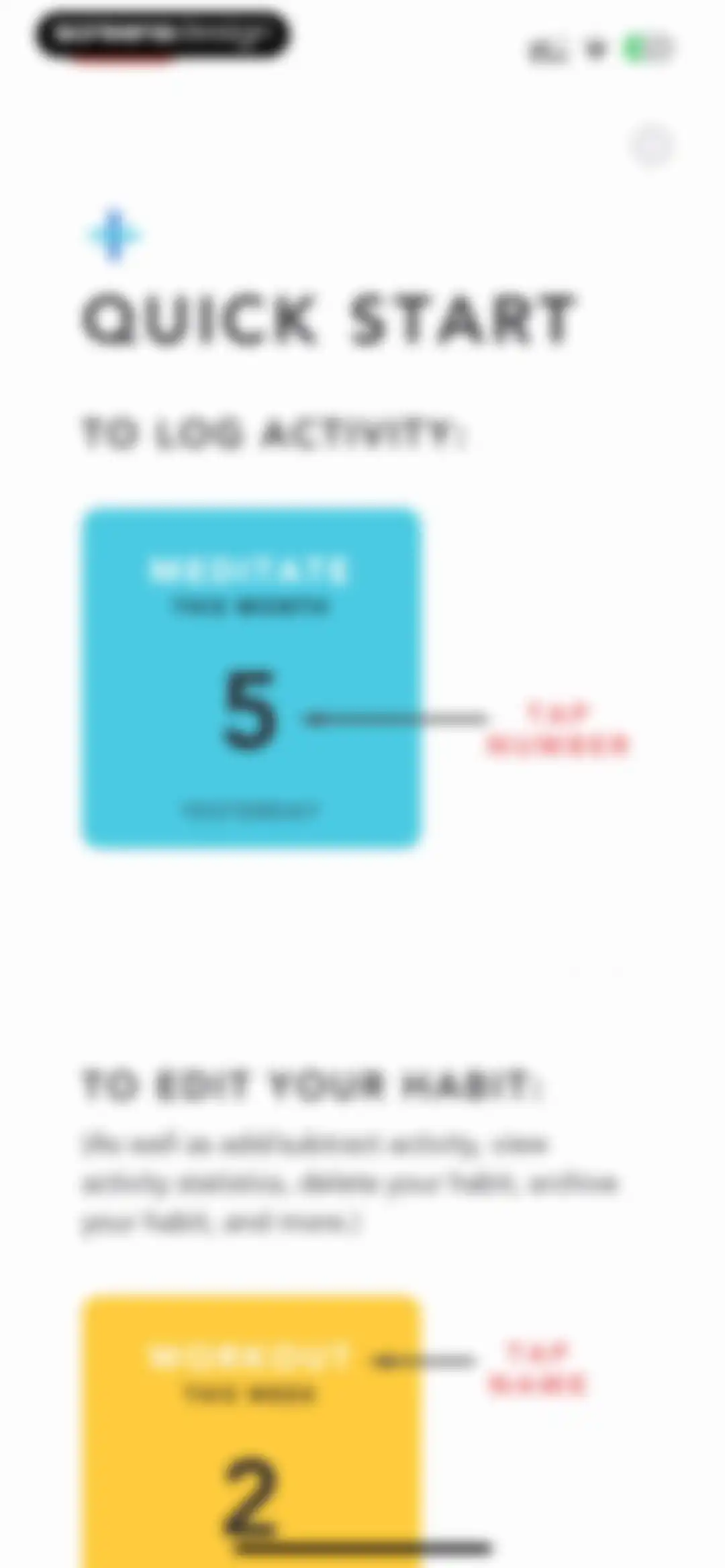 Tally: The Anything Tracker screen 43