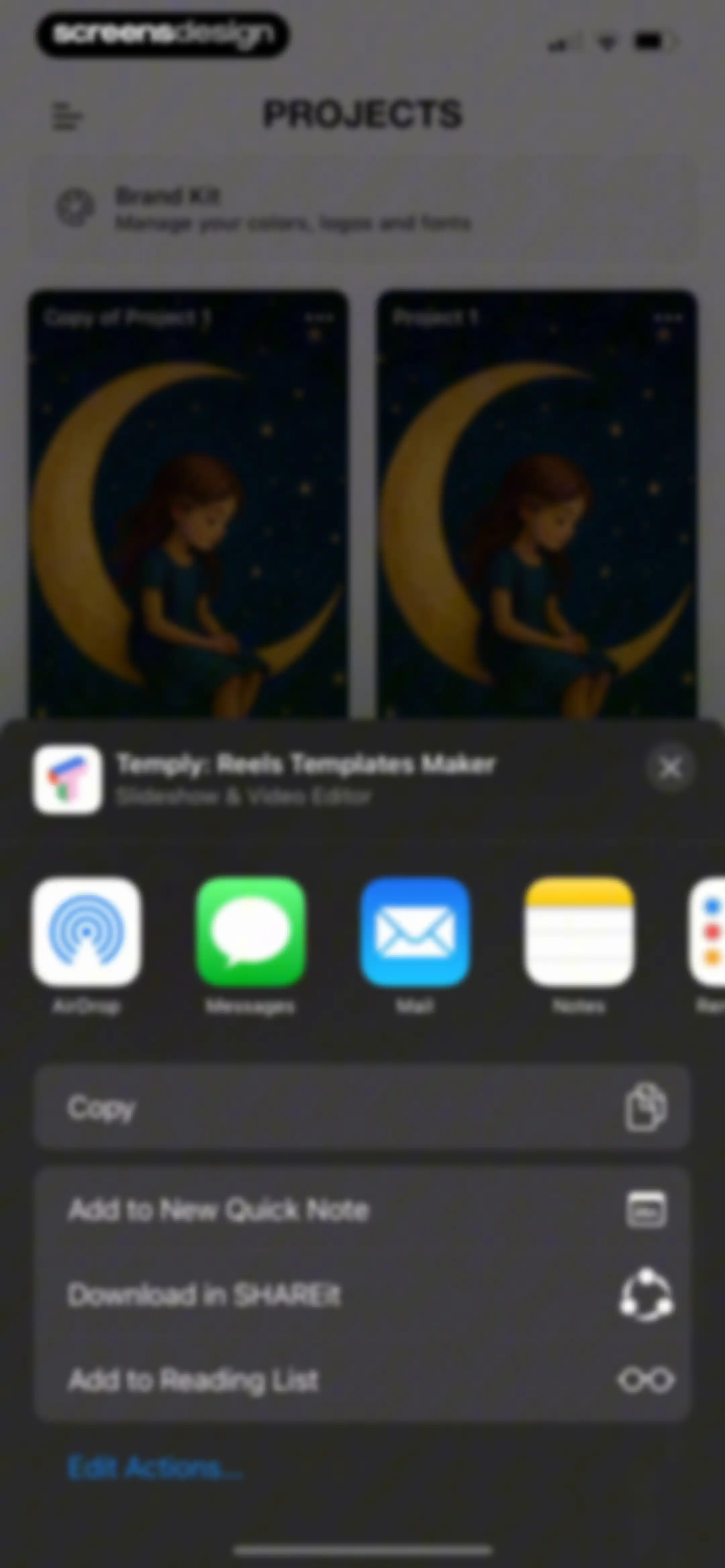 Temply: AI Video & Reels Maker screen 146