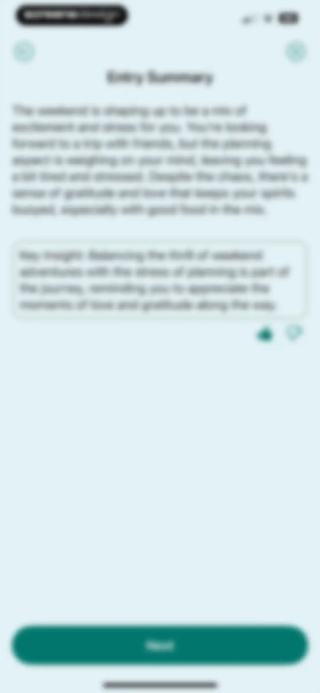 Clarity: CBT Self Help Journal screen 54