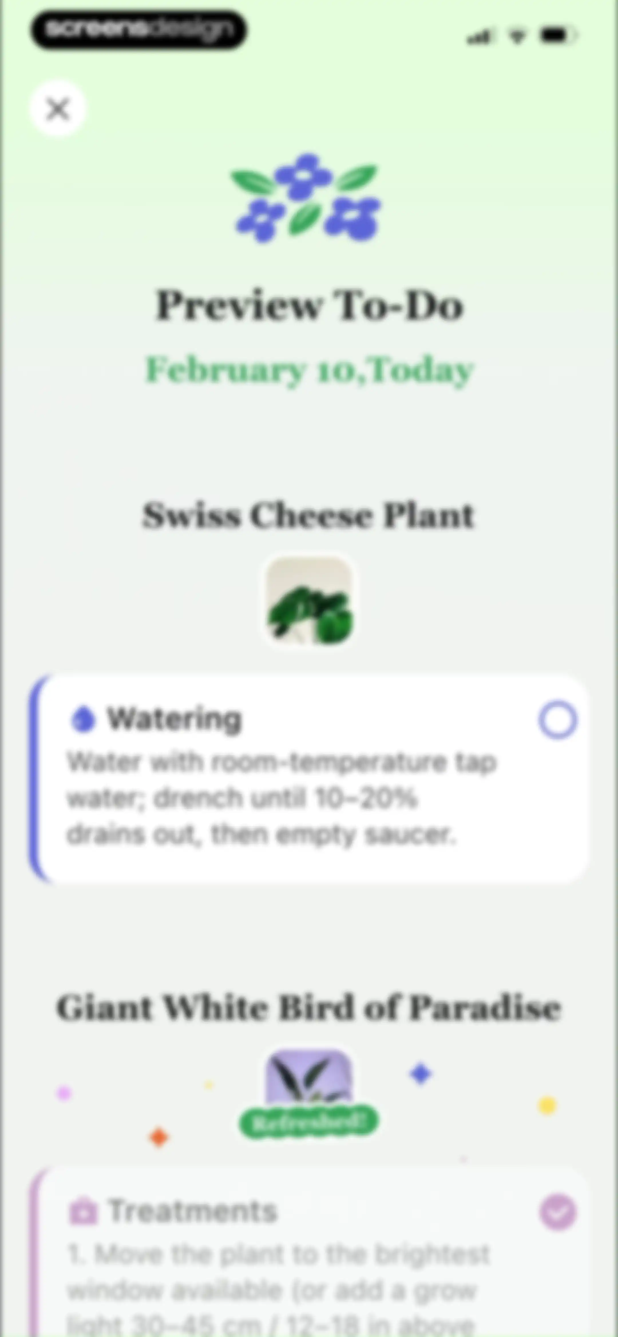 PlantAID:identifier&care guide screen 75