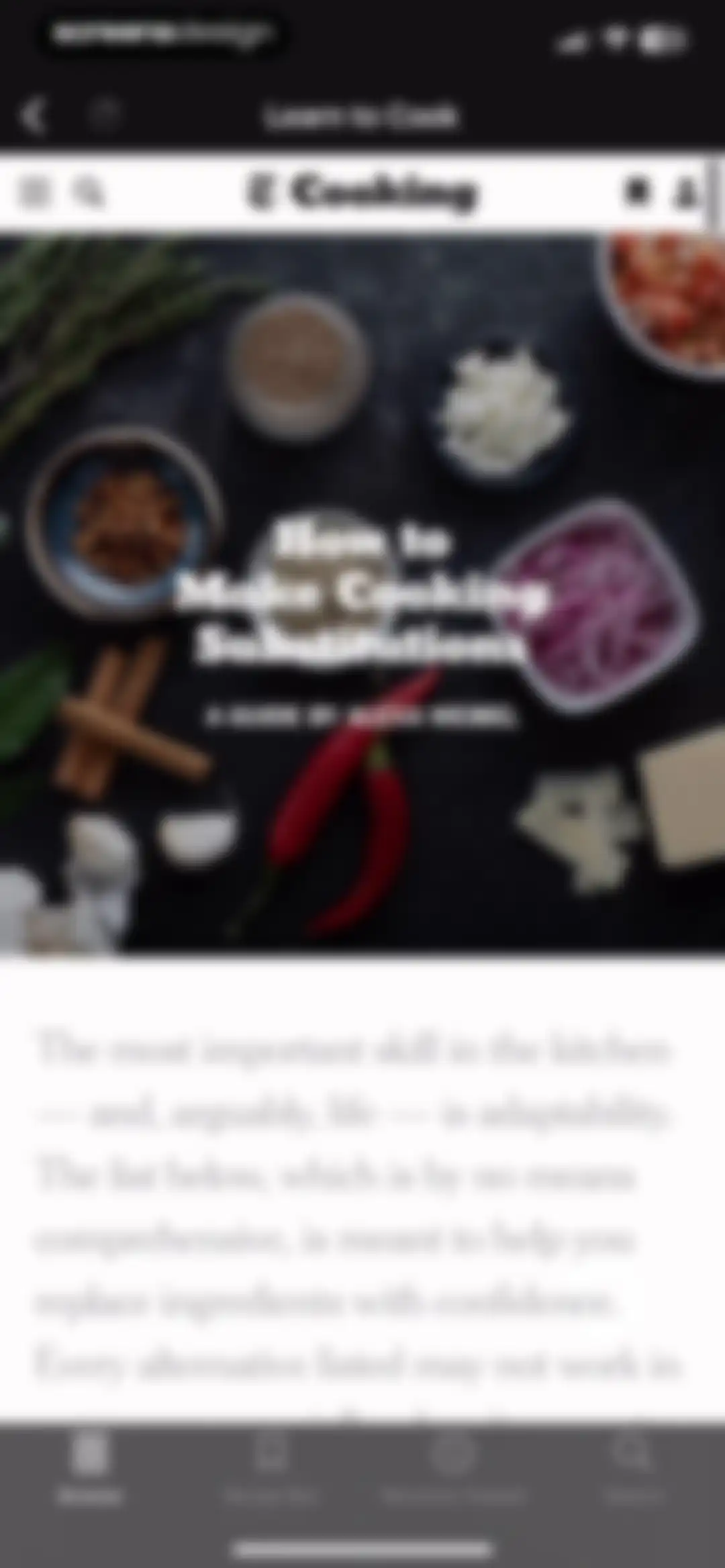 NYT Cooking: Quick Tasty Meals screen 19