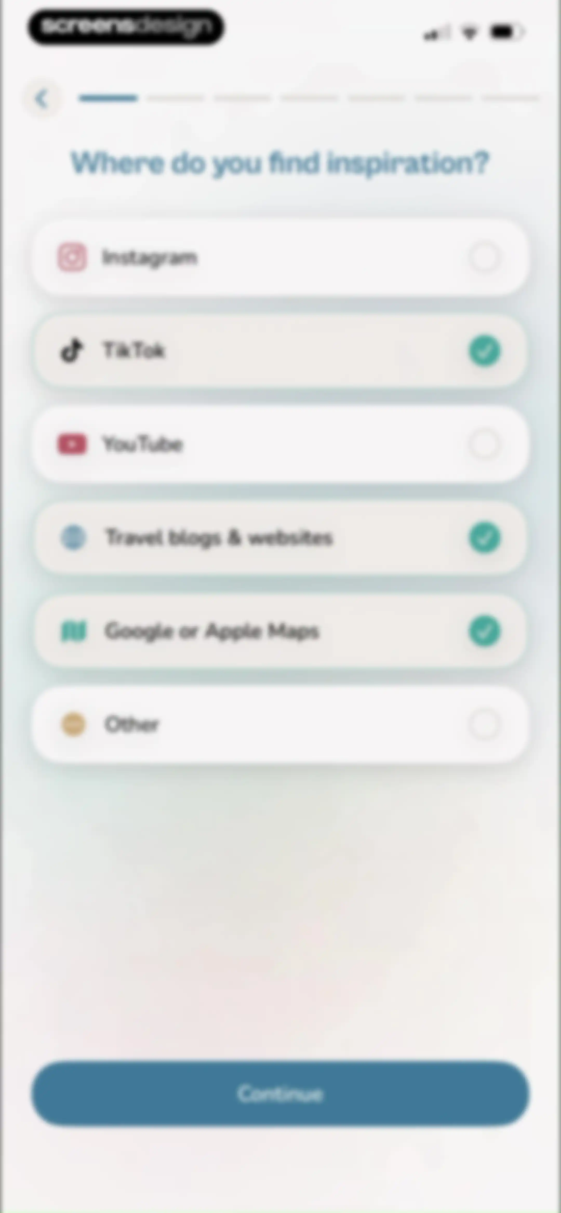 Plotline: Travel Map & Planner screen 3