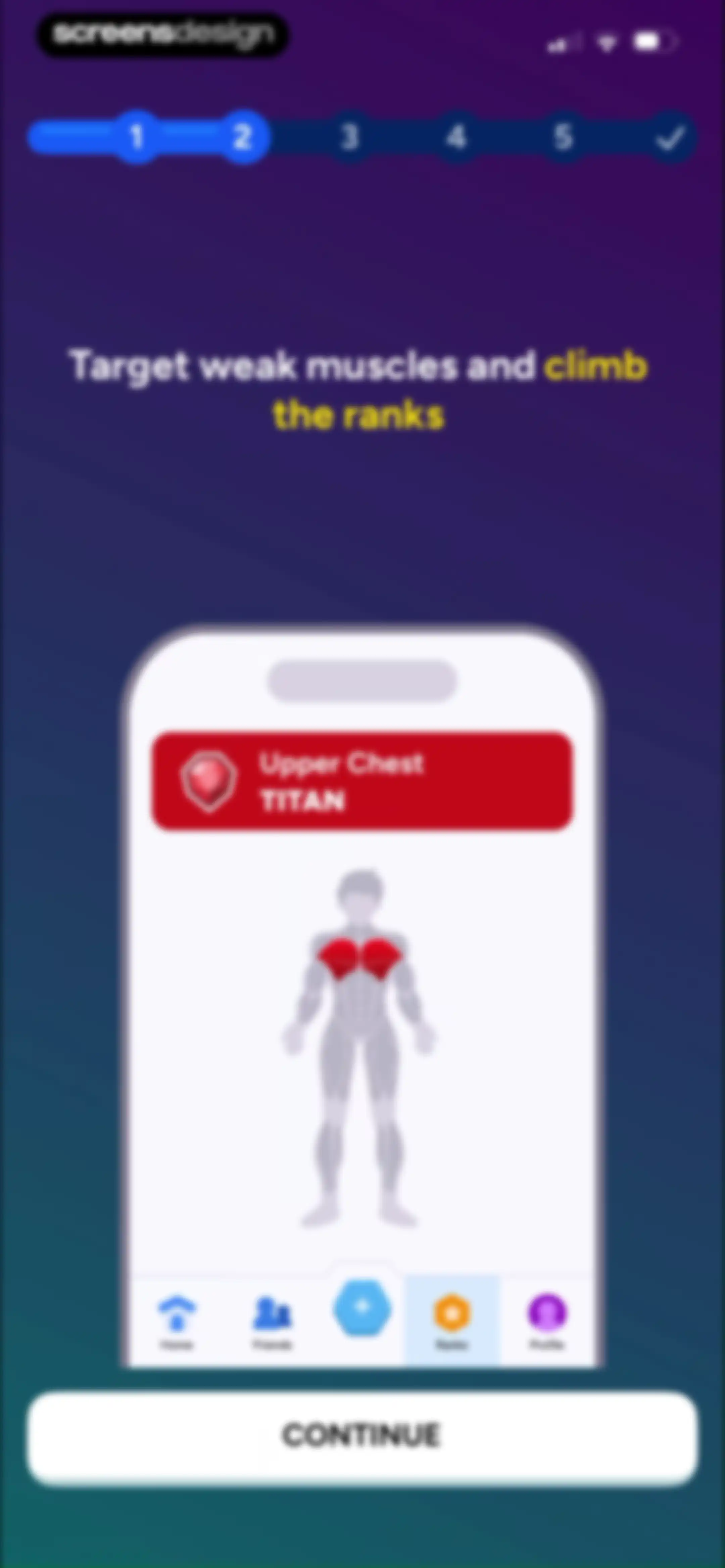 Liftoff - Ranked Gym Workouts screen 68