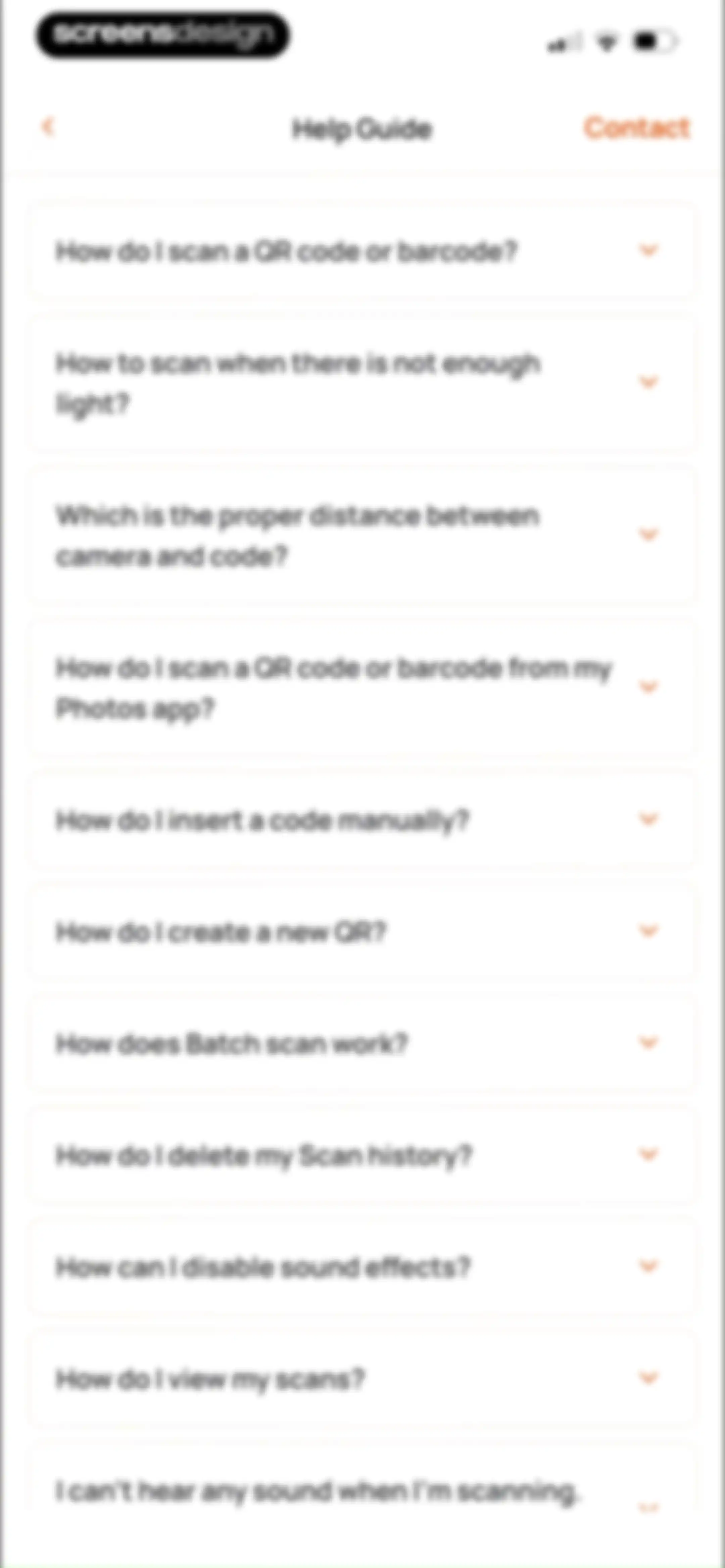 QR Code Reader＊Barcode Scanner screen 41