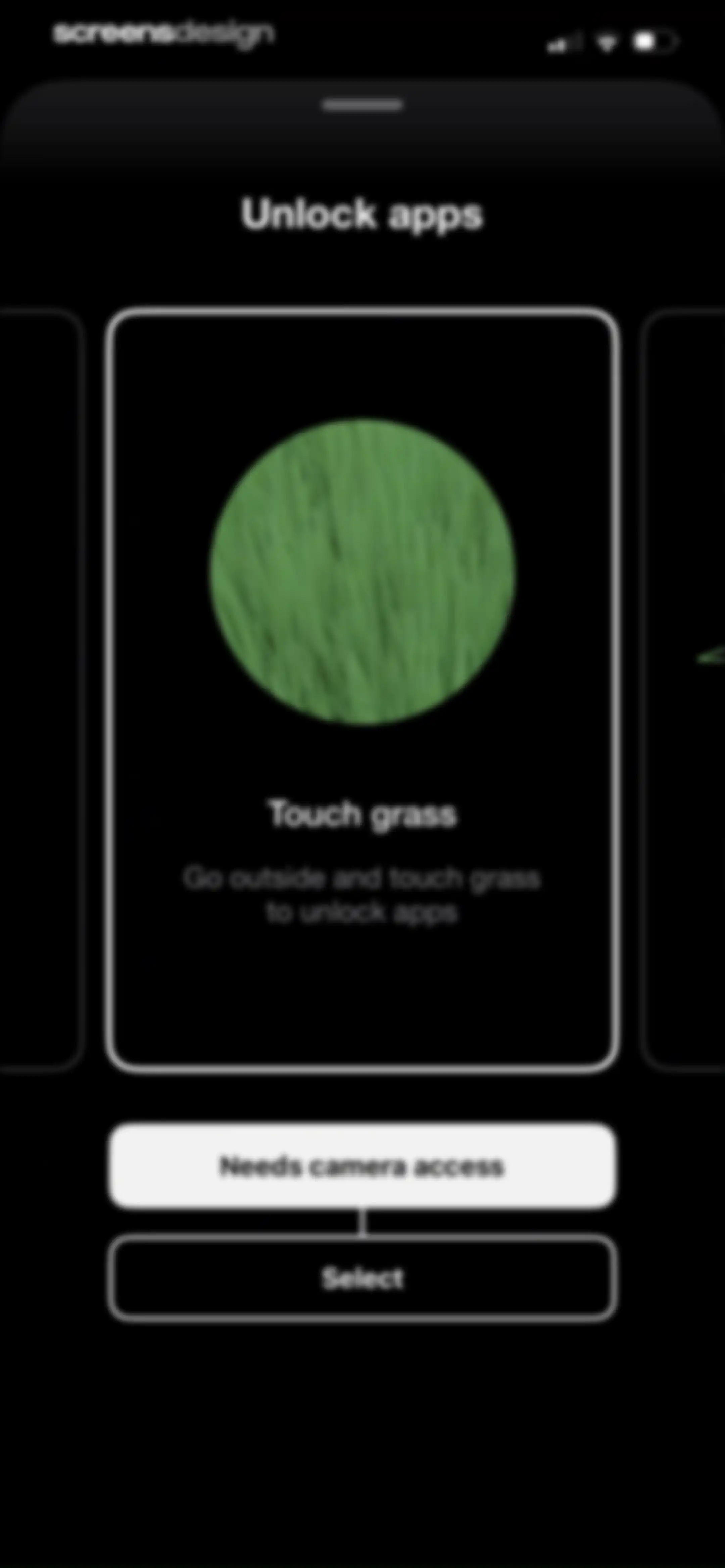 Blank Spaces Launcher screen 74
