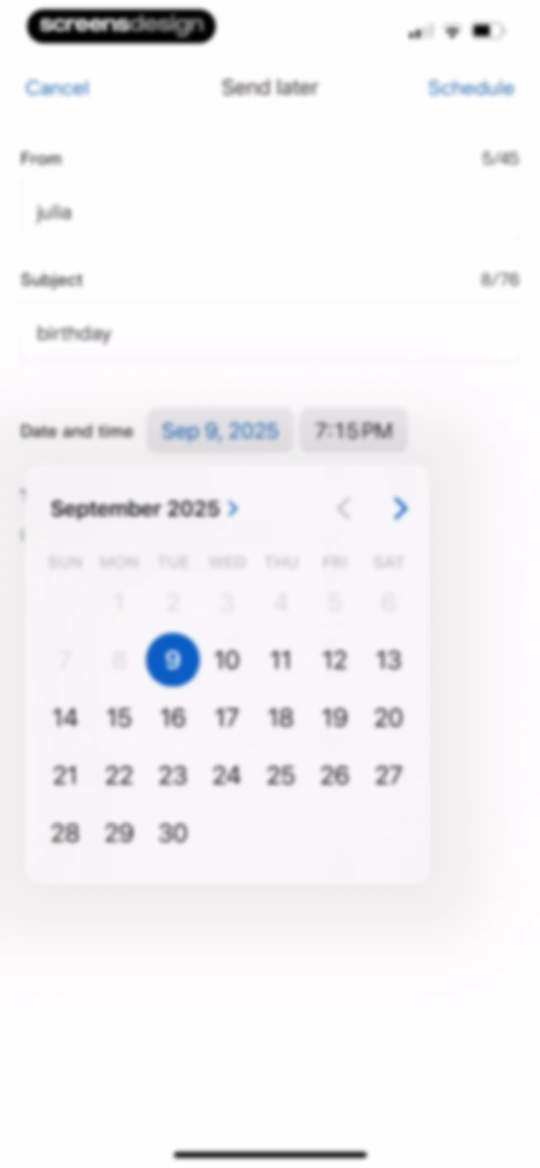 Paperless Post: Invitations screen 85