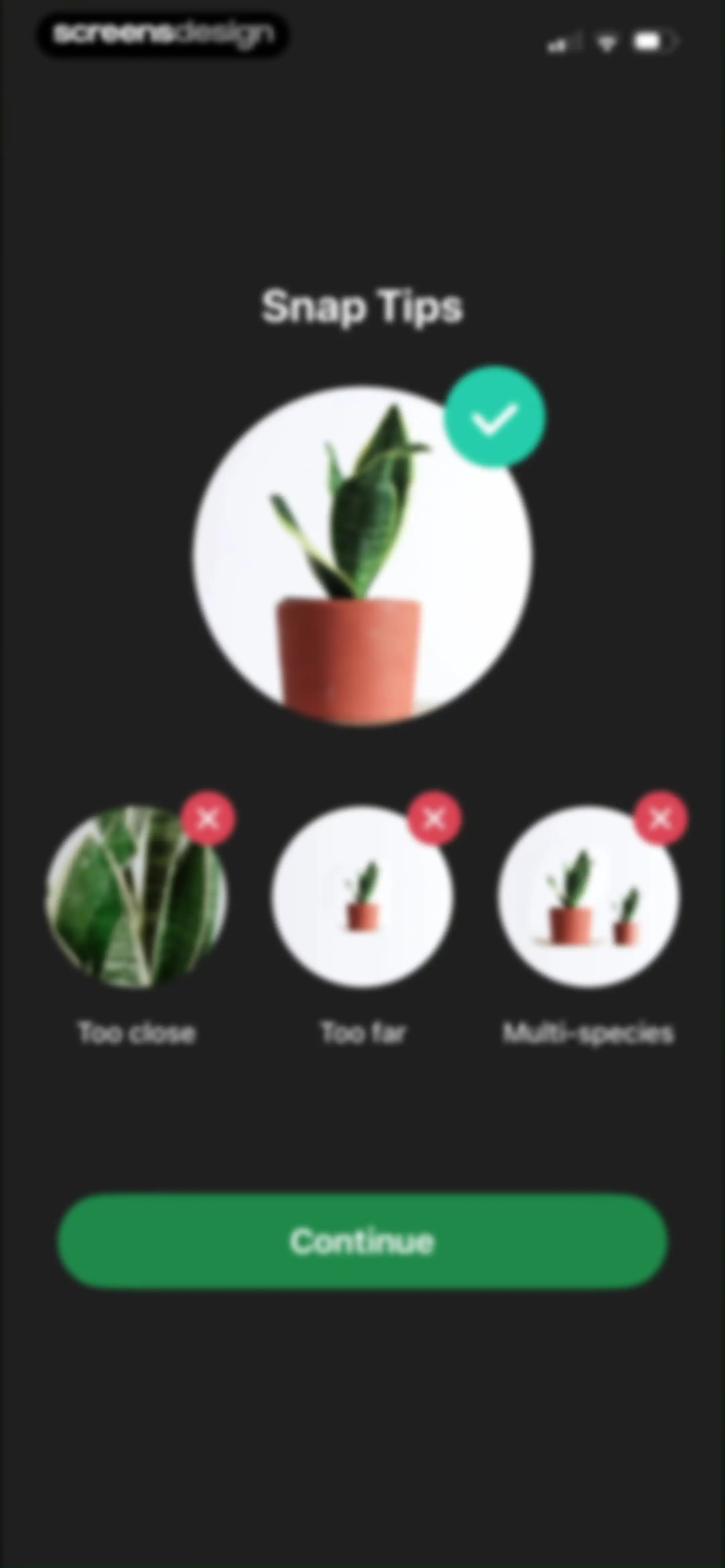 PlantAI: Identifier & Diagnose screen 65