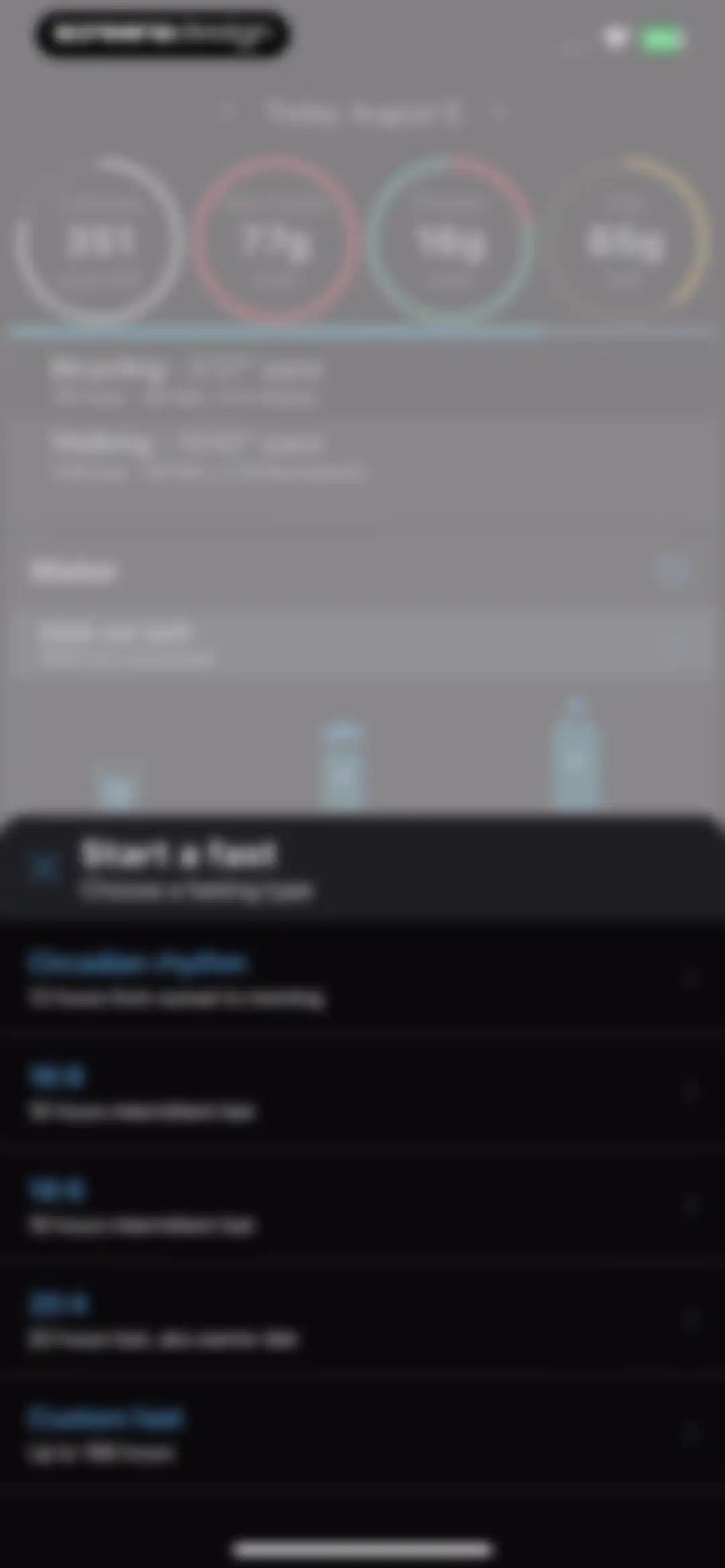 Keto diet app－Low carb manager screen 82