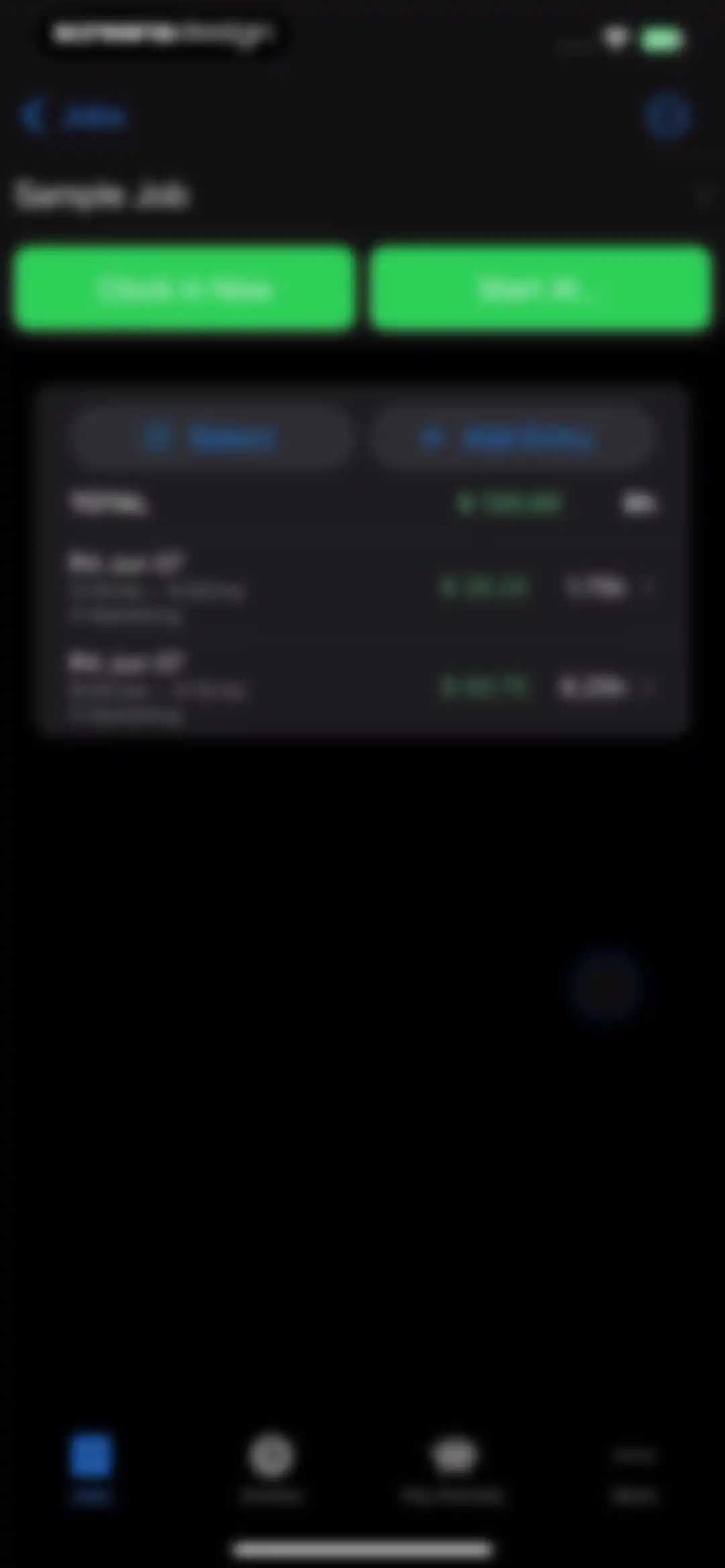 Hours Tracker: Time Tracking screen 17