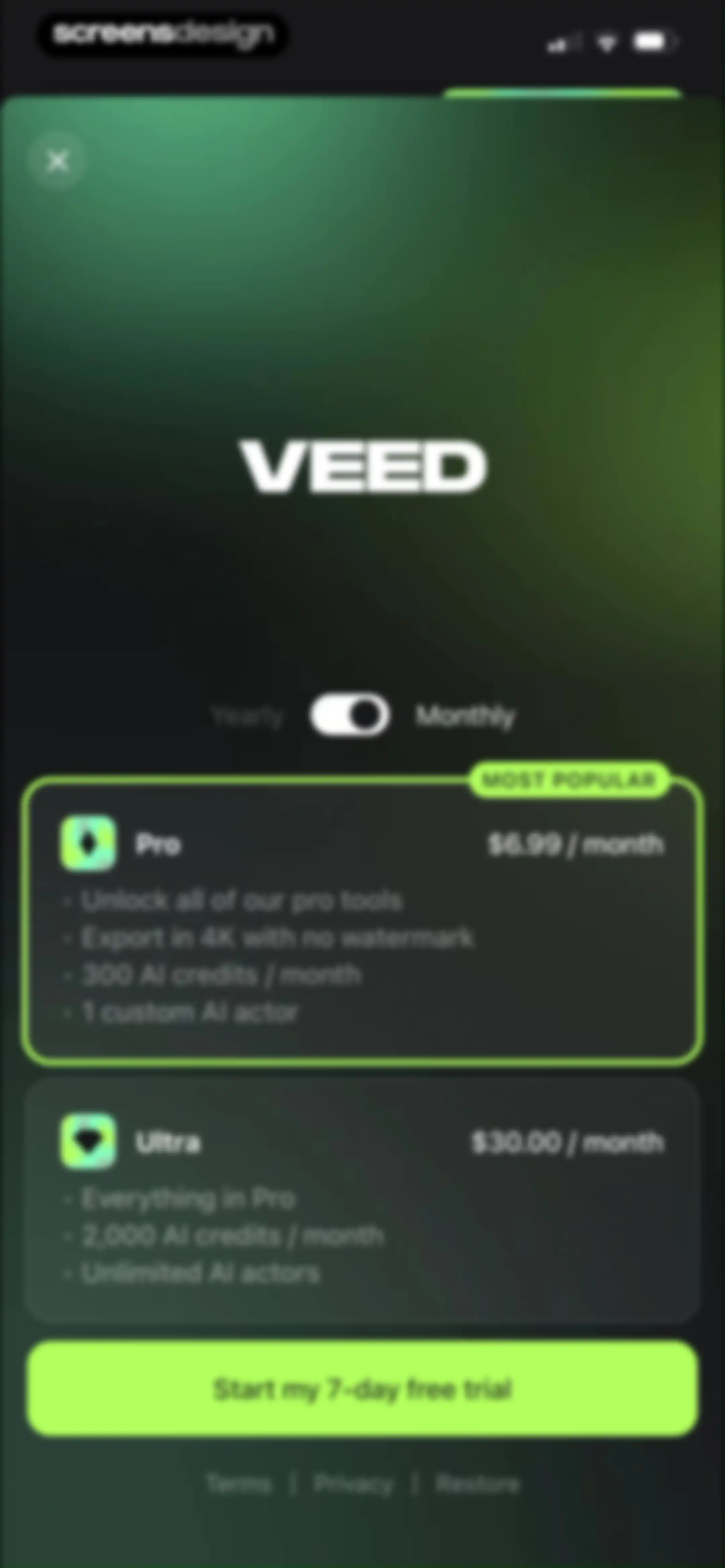 VEED Shorts: AI videos screen 5