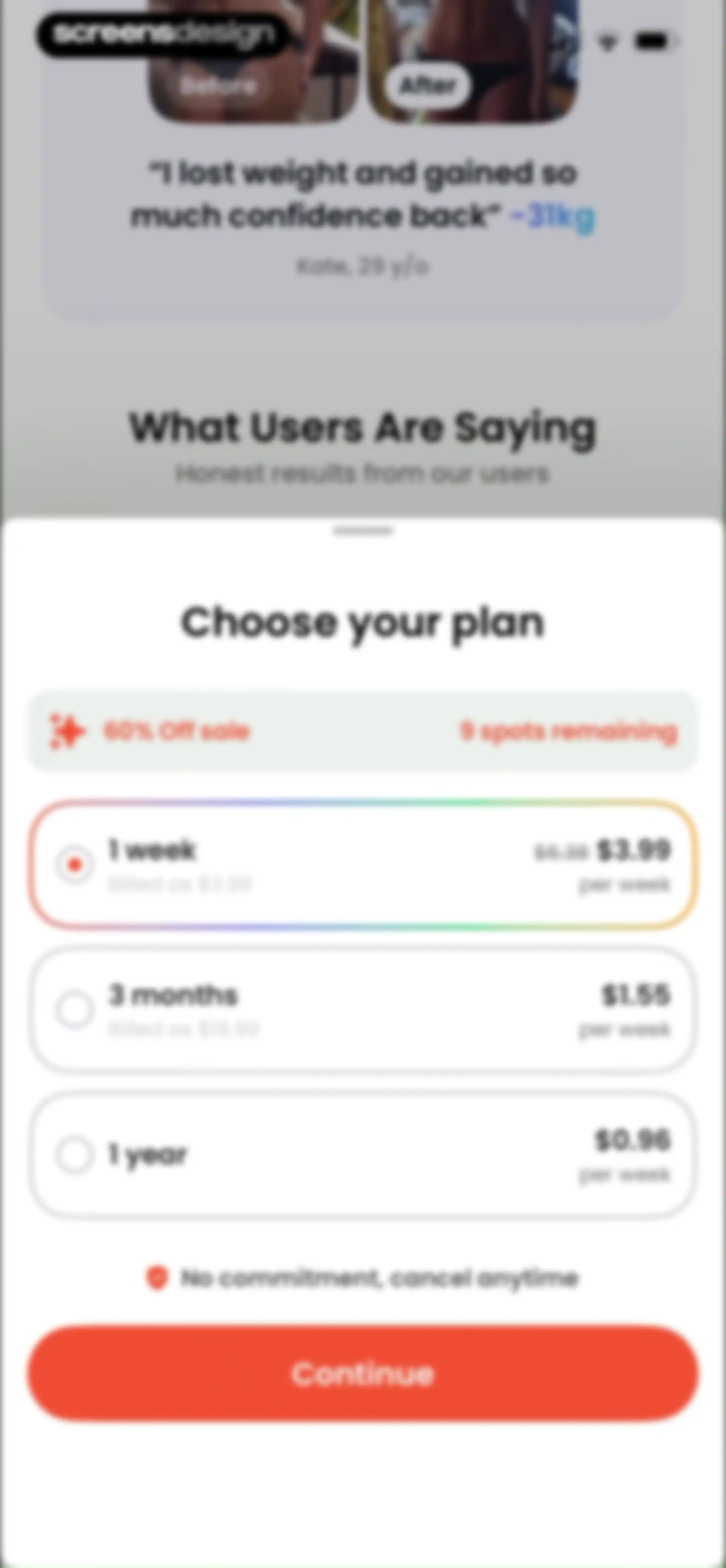 Fasting App: Tracker & Timer screen 83