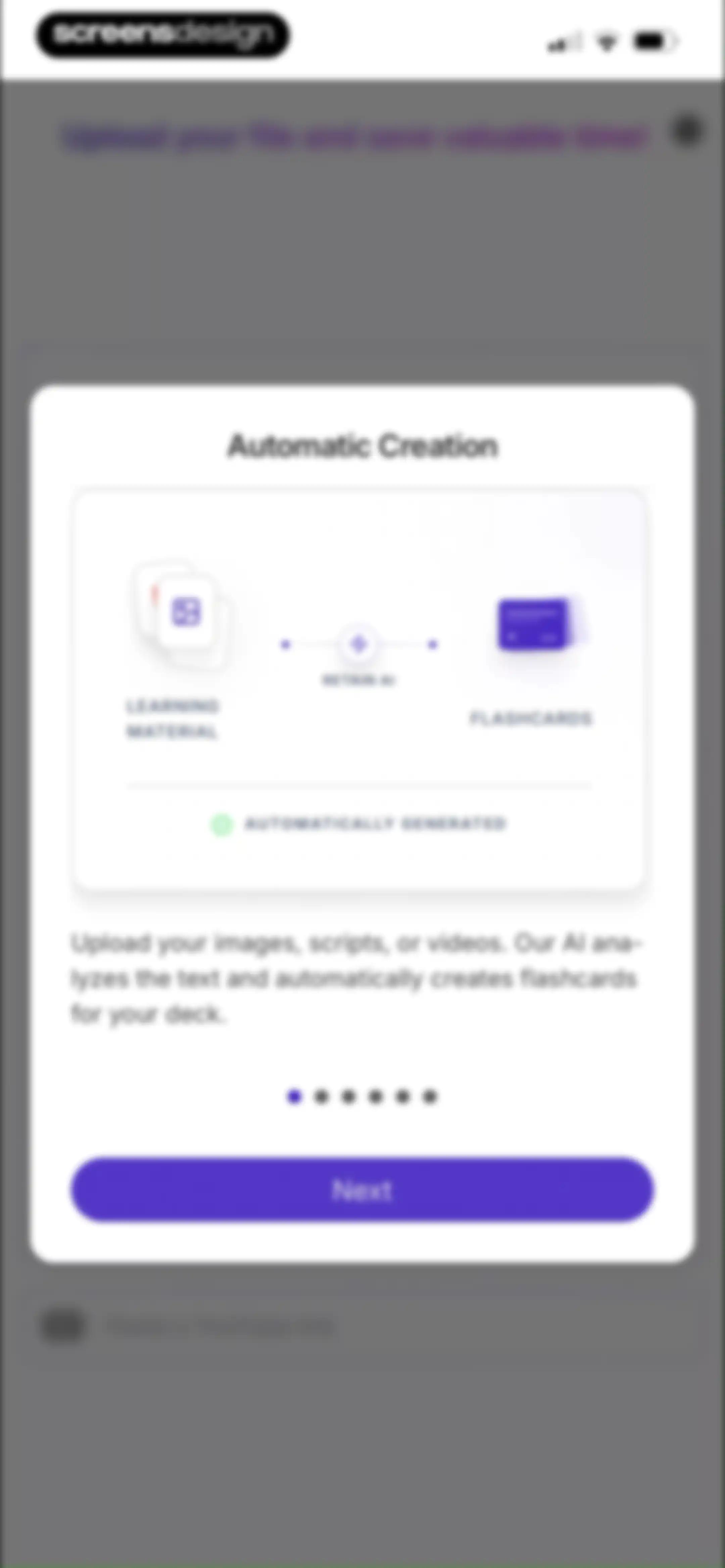 Retain Cards: AI Flashcards screen 83