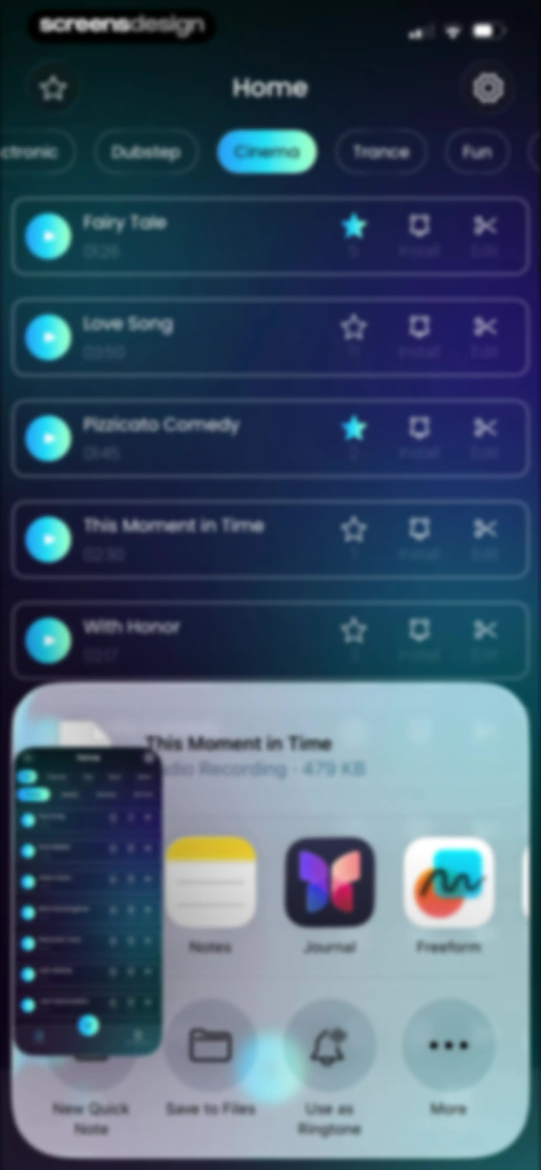 Garage Ringtones for iPhone screen 18