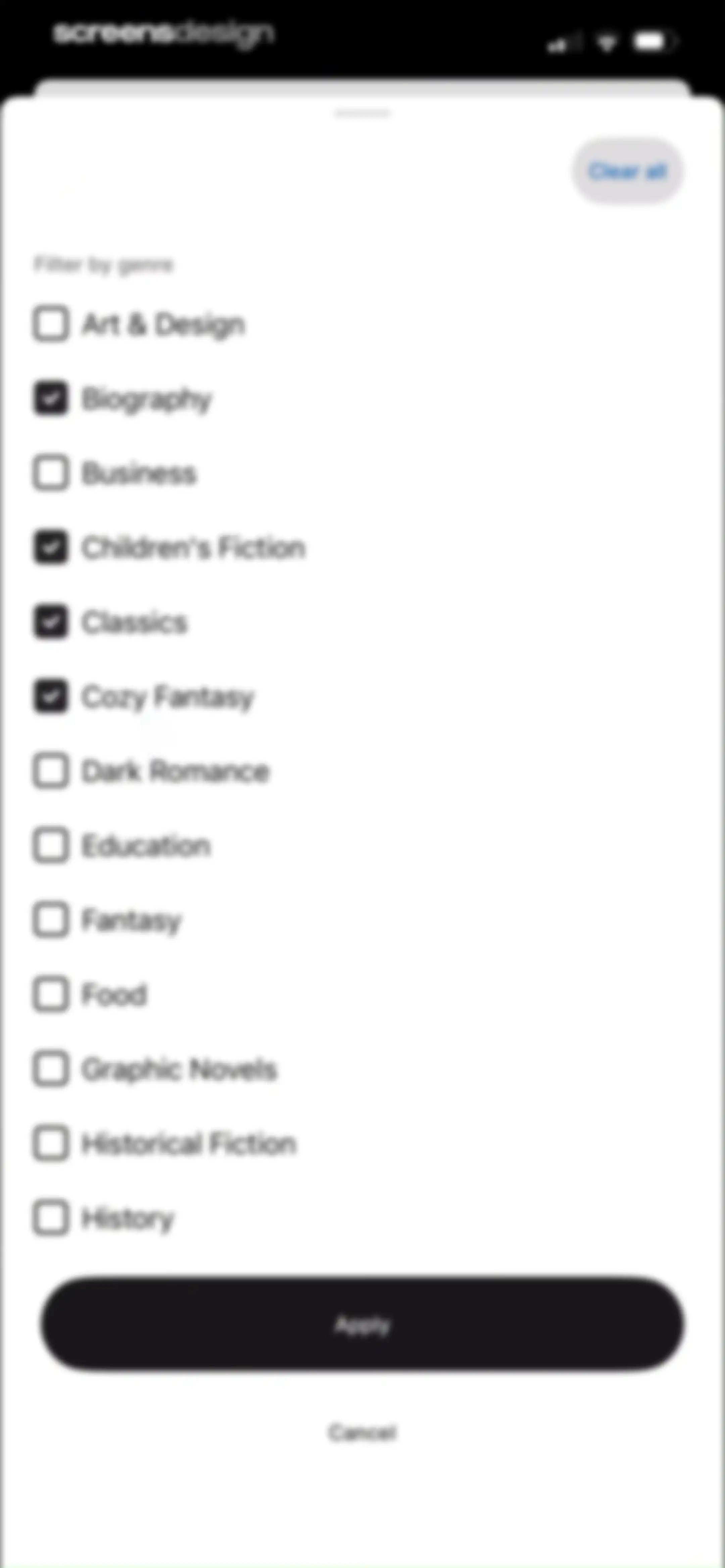 Fable: Track & Discuss Books screen 176
