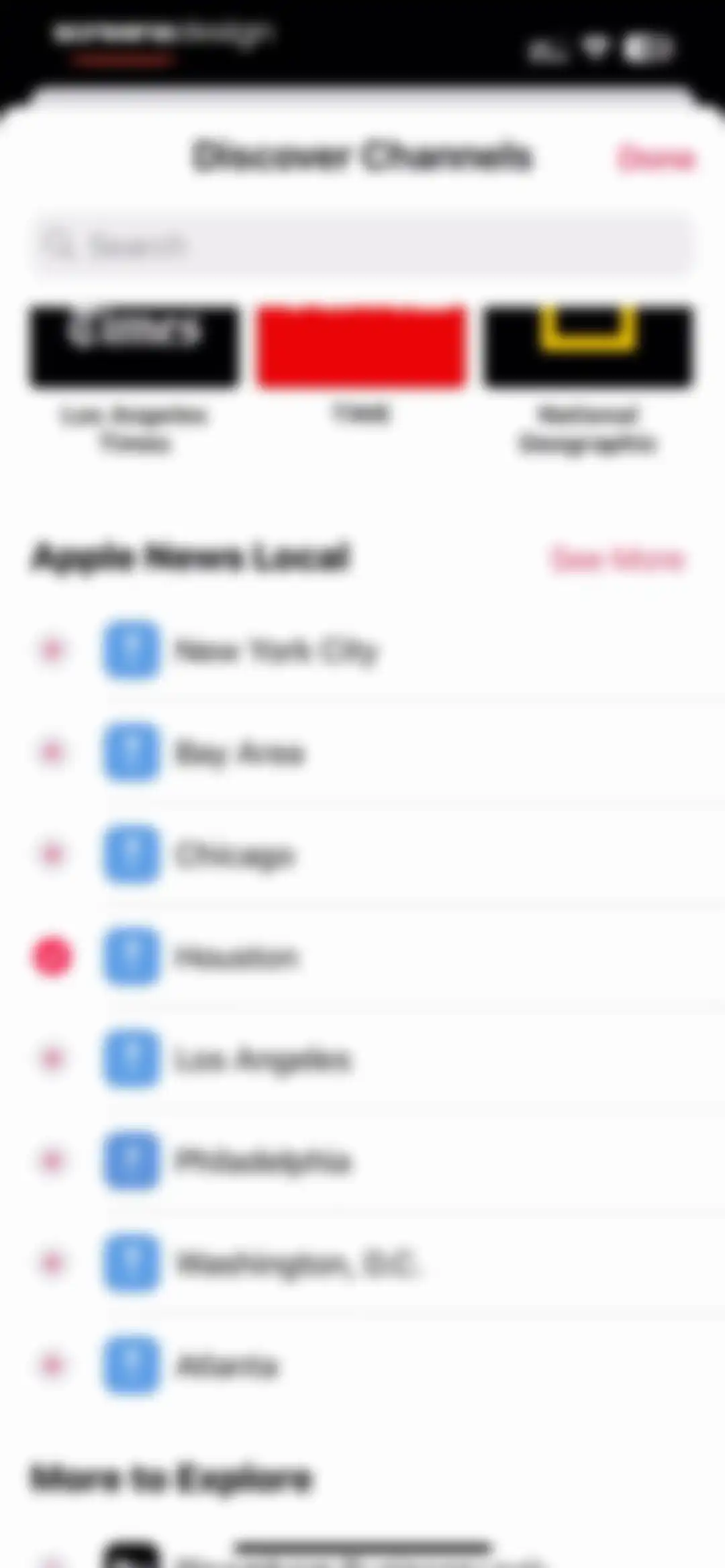 Apple News screen 157