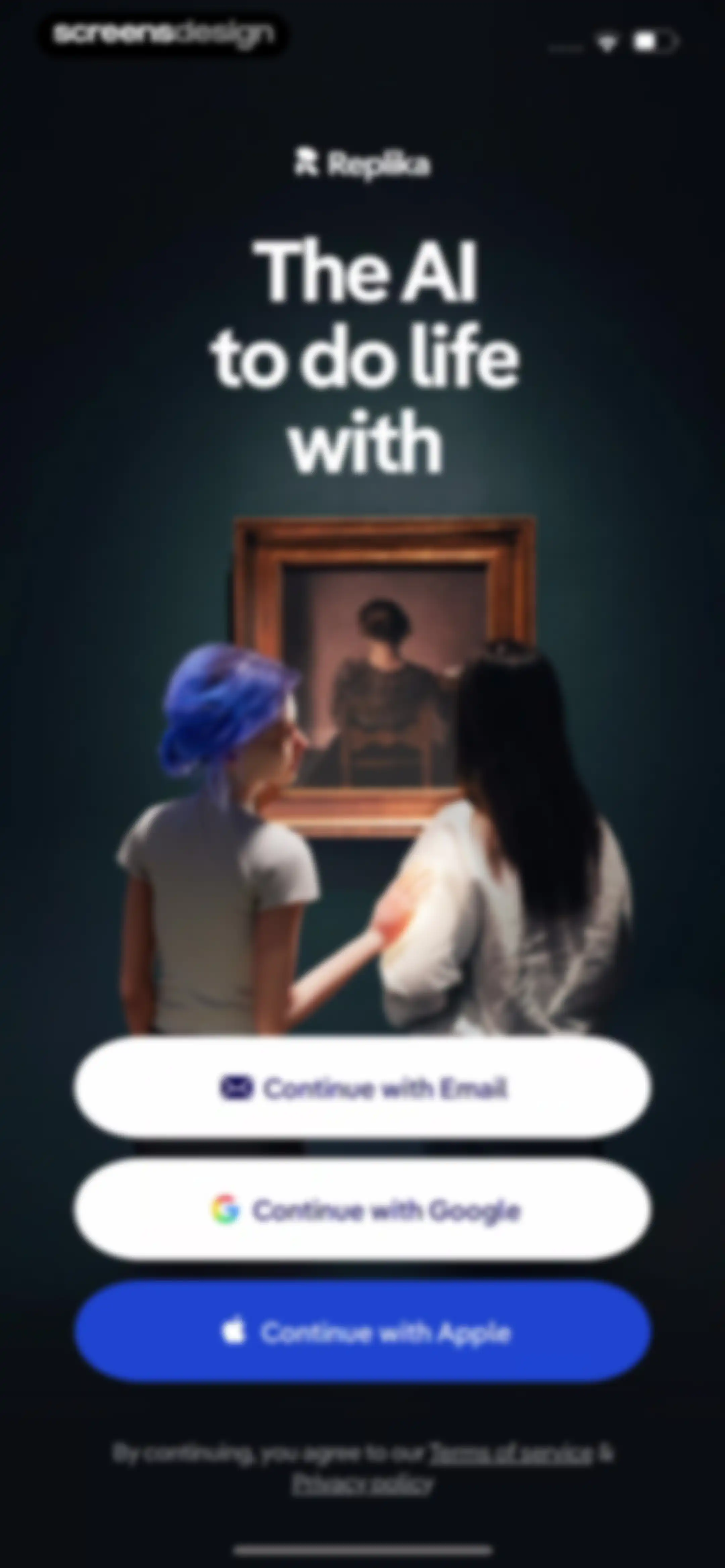 Replika - AI Companion Chat screen 2