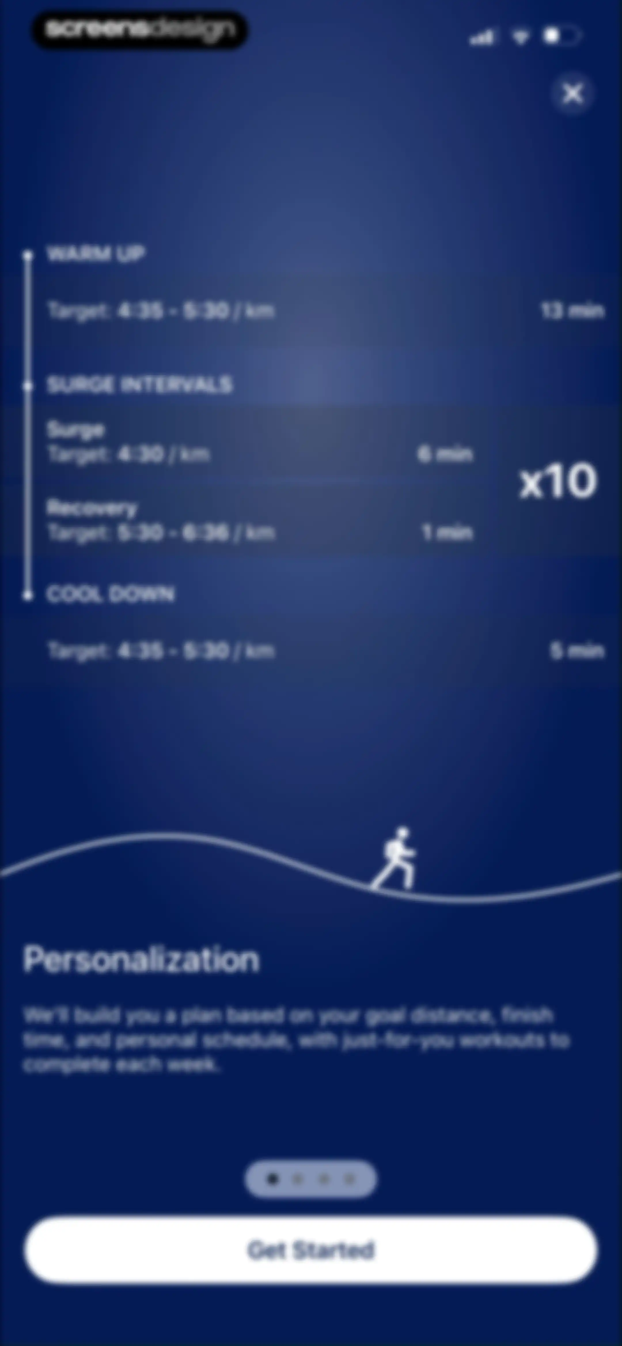 ASICS Runkeeper—Run Tracker screen 108
