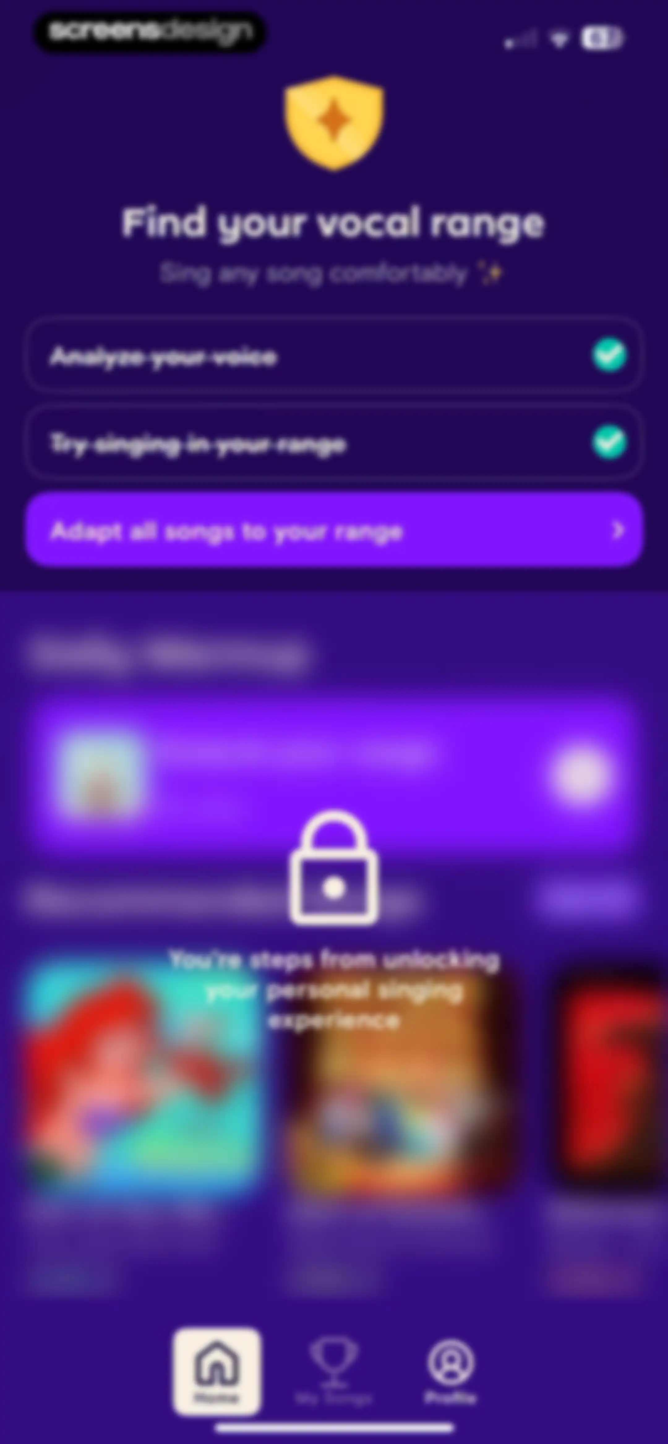 Simply Sing: My Singing App screen 76