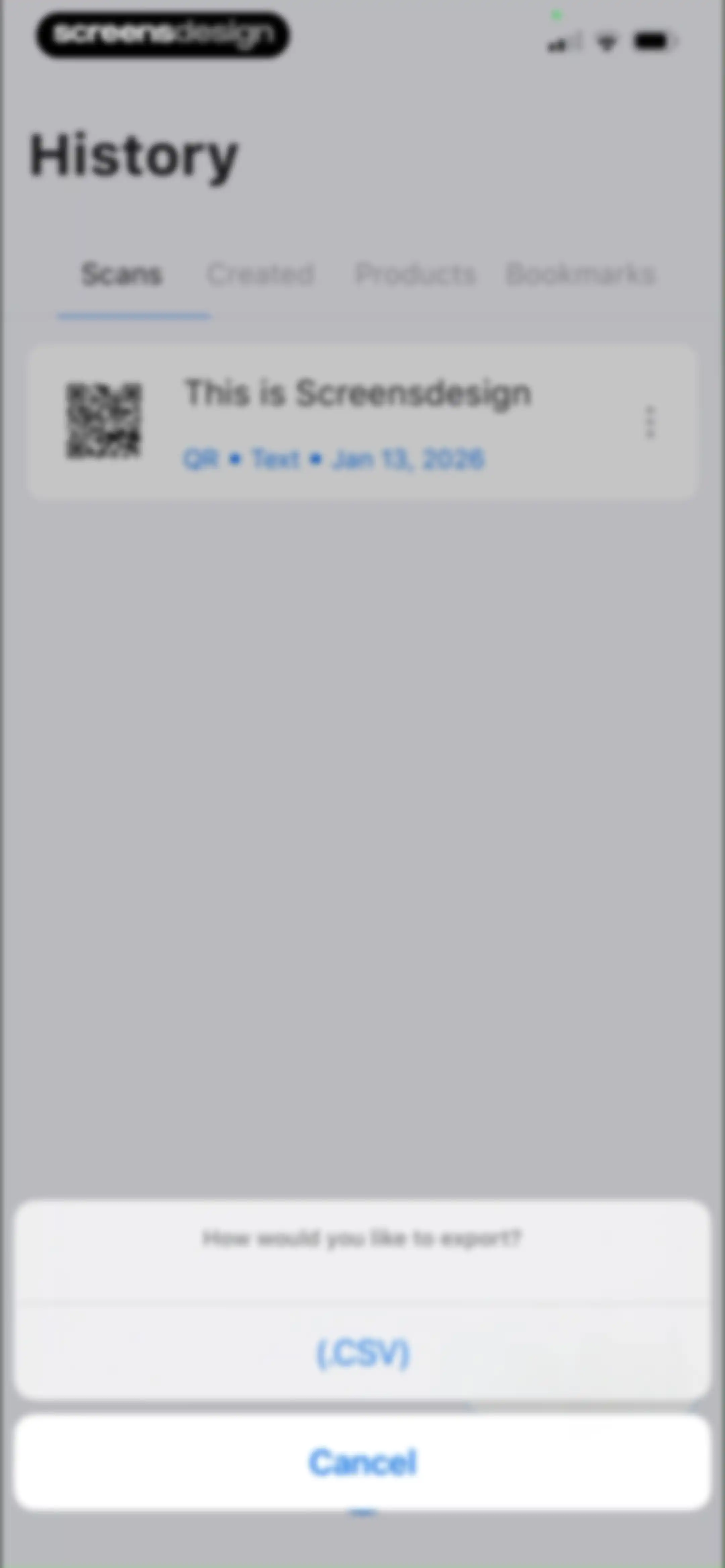 QR Code Scanner & AI Generator screen 66