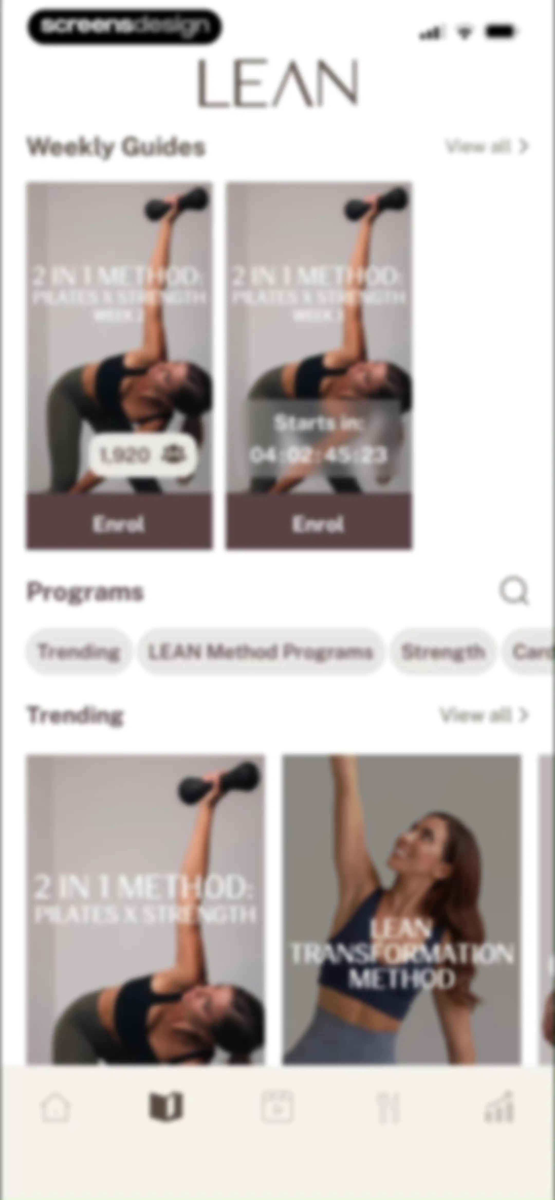 LEAN With Lilly screen 61