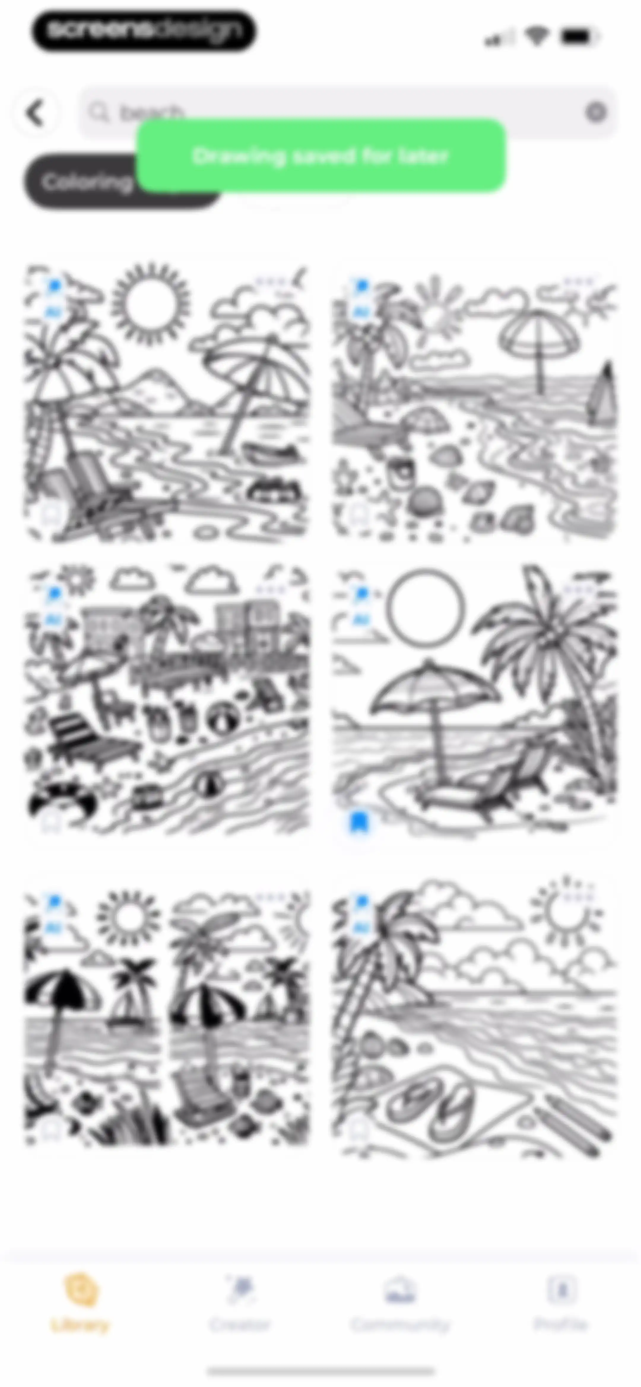 Color Pop: AI Coloring Book screen 103