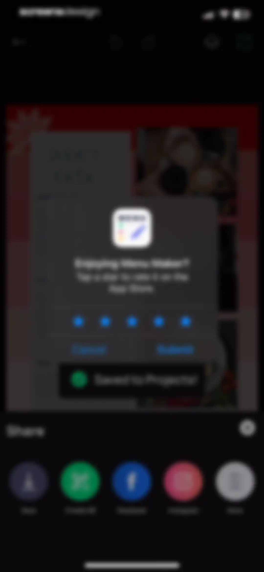 Menu Maker: Design Creator screen 43