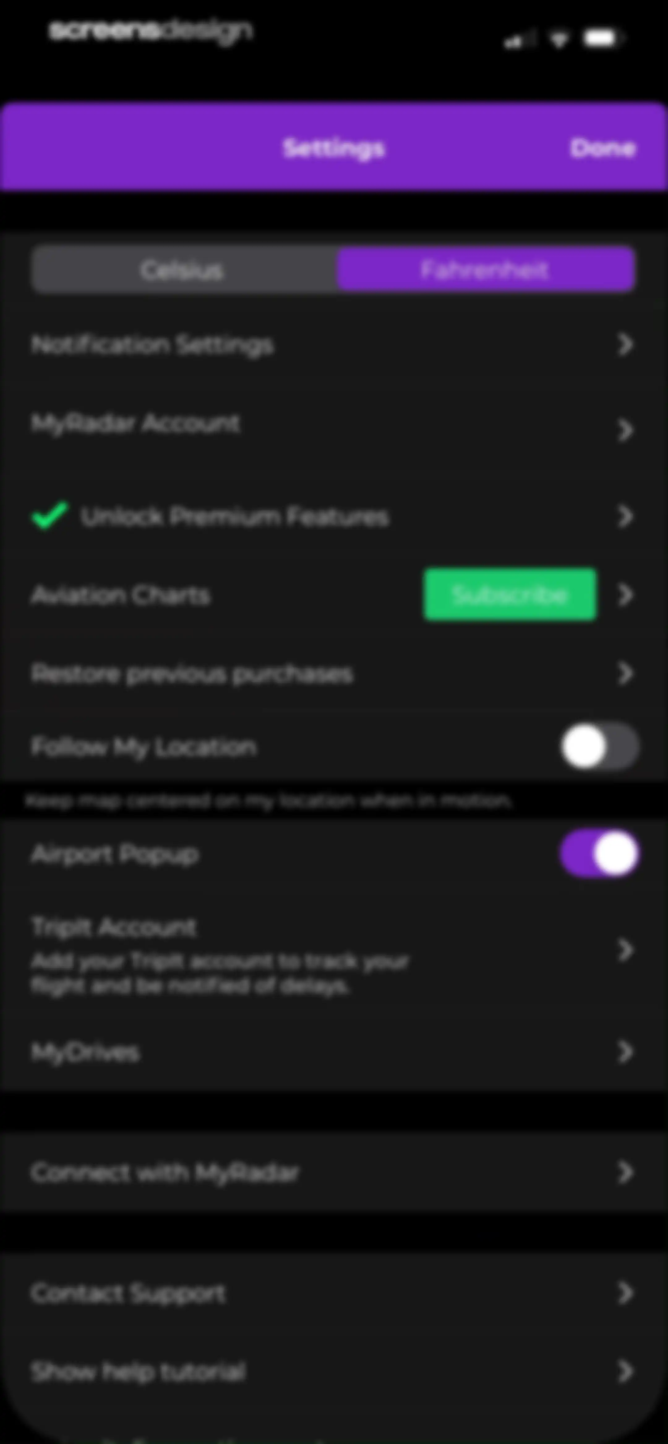 MyRadar Accurate Weather Radar screen 93