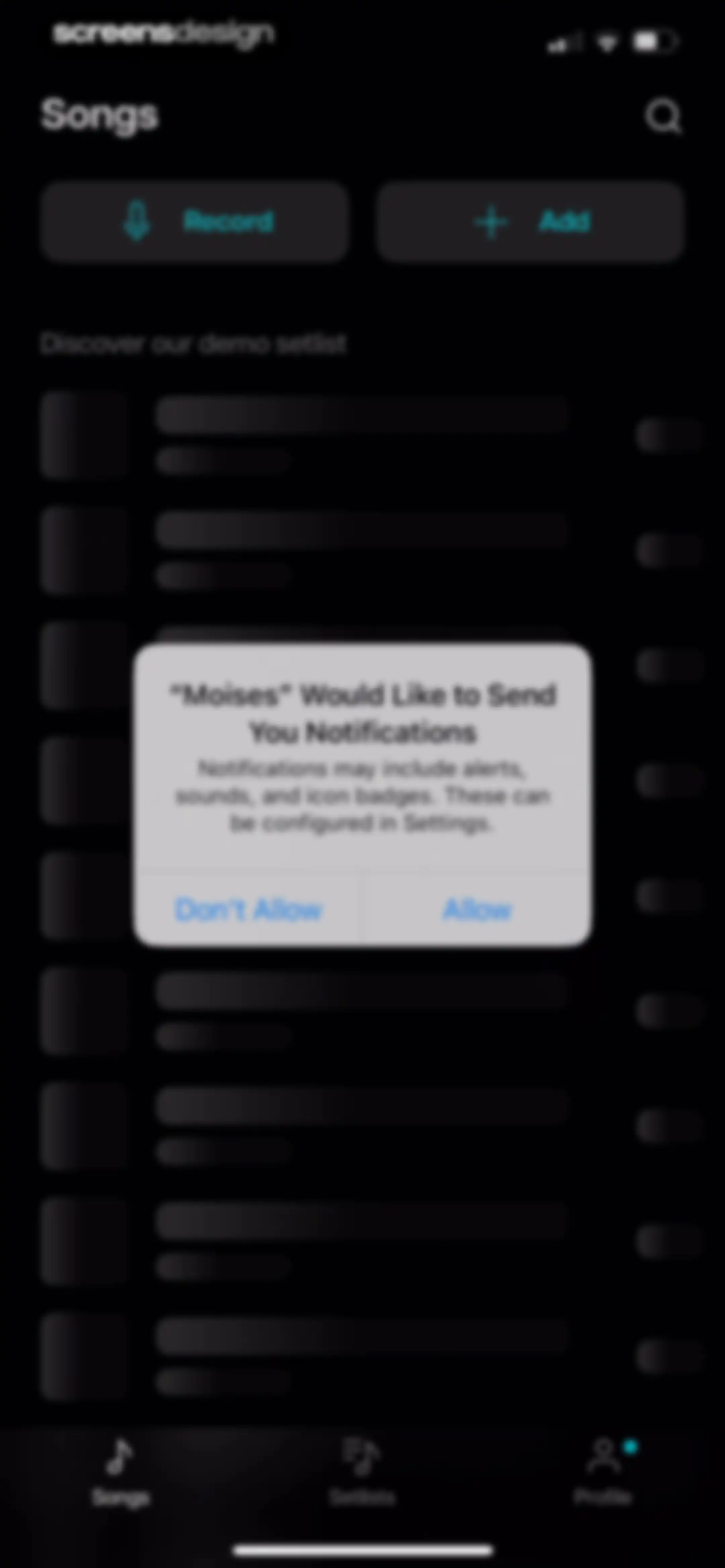 Moises: The Musician's App screen 9