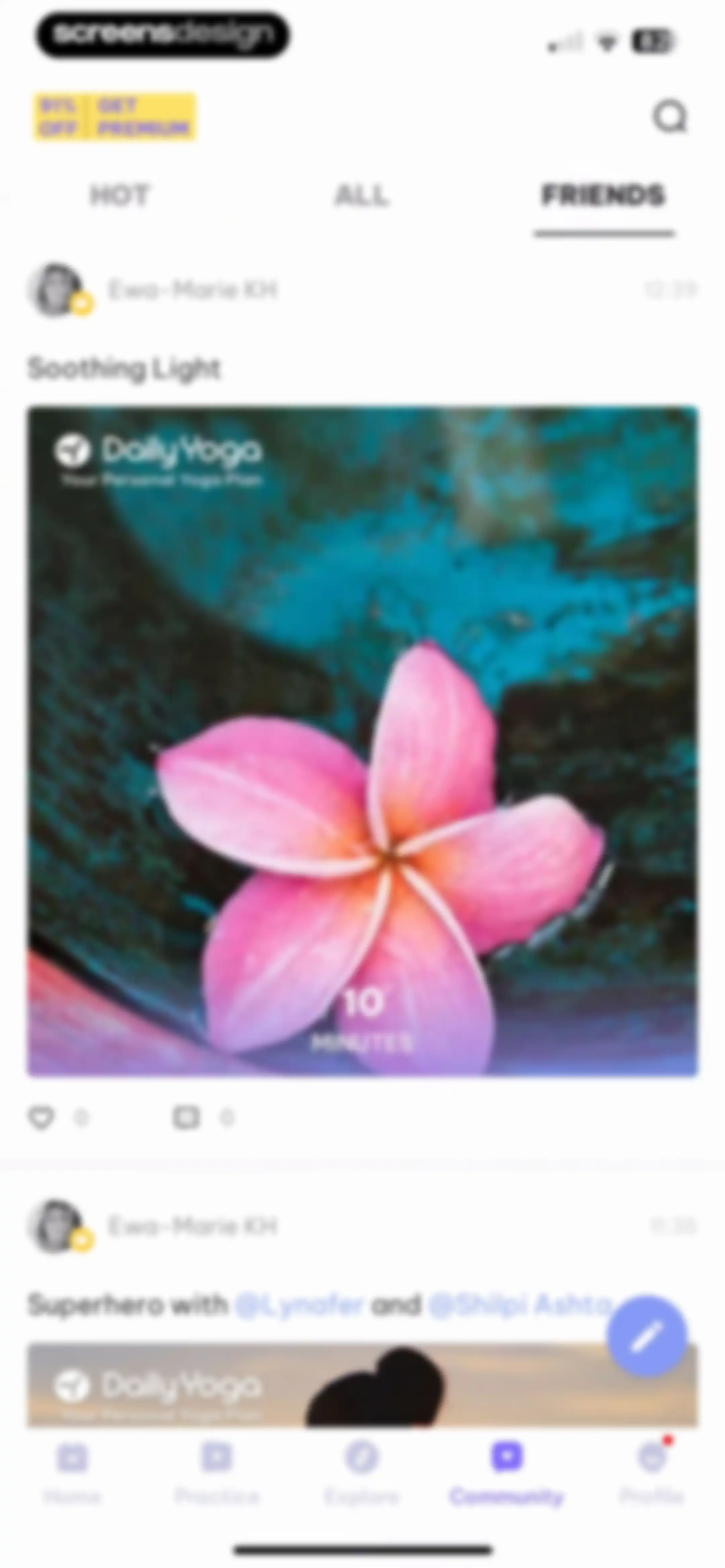 Daily Yoga: Yoga for Fitness® screen 166