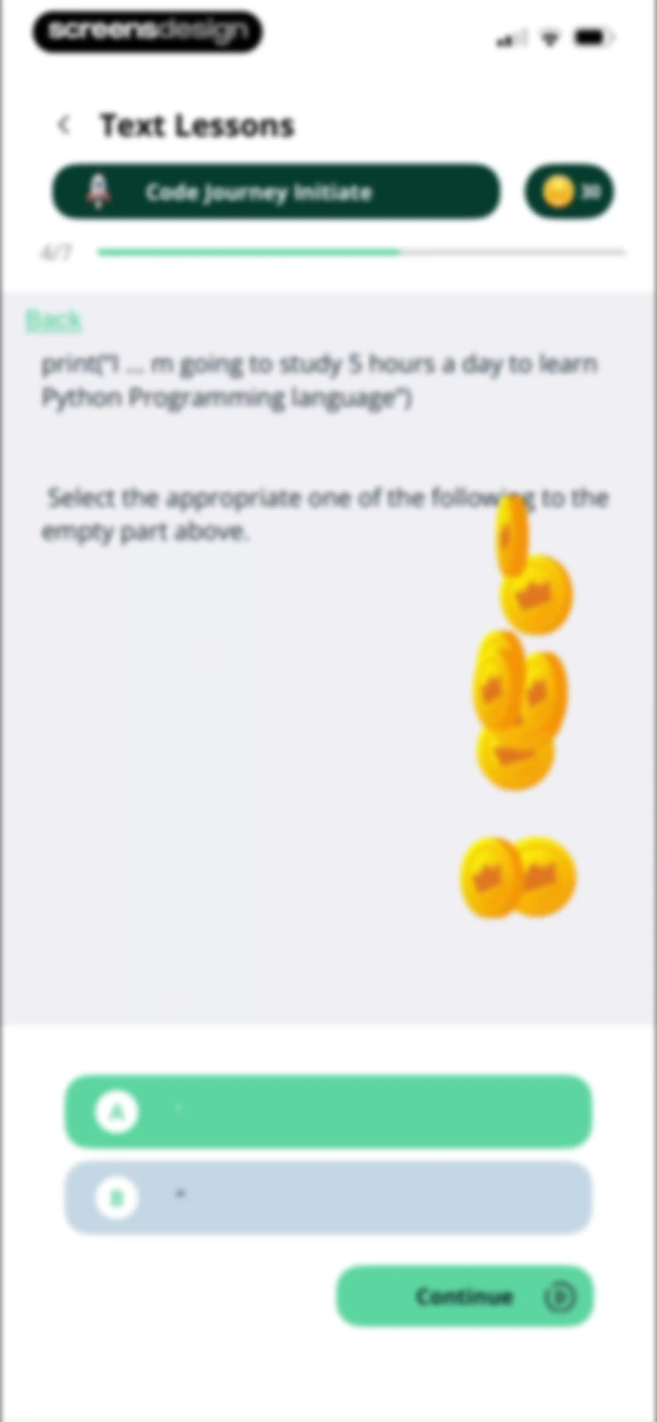 Learn Python・Coding－AI Compile screen 39