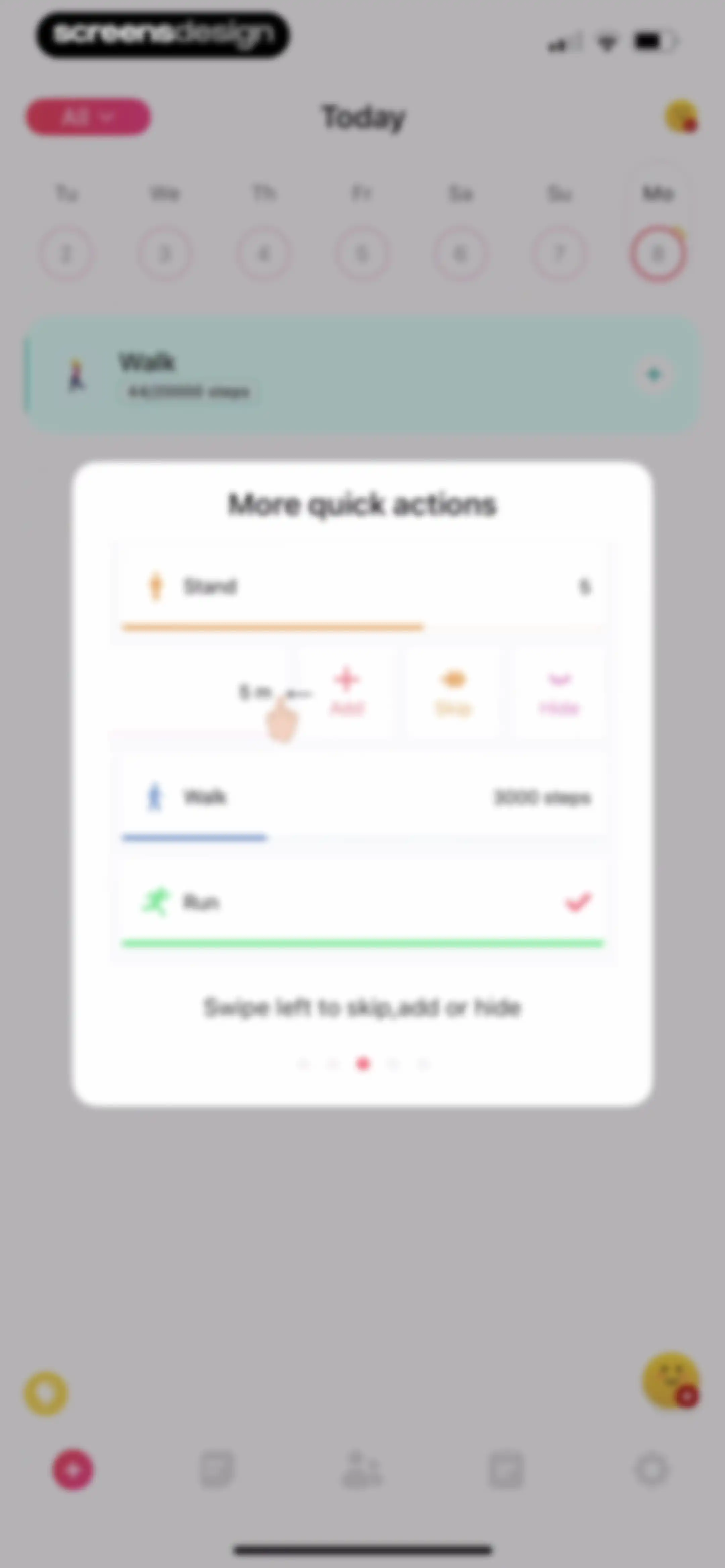 Habit Tracker screen 56
