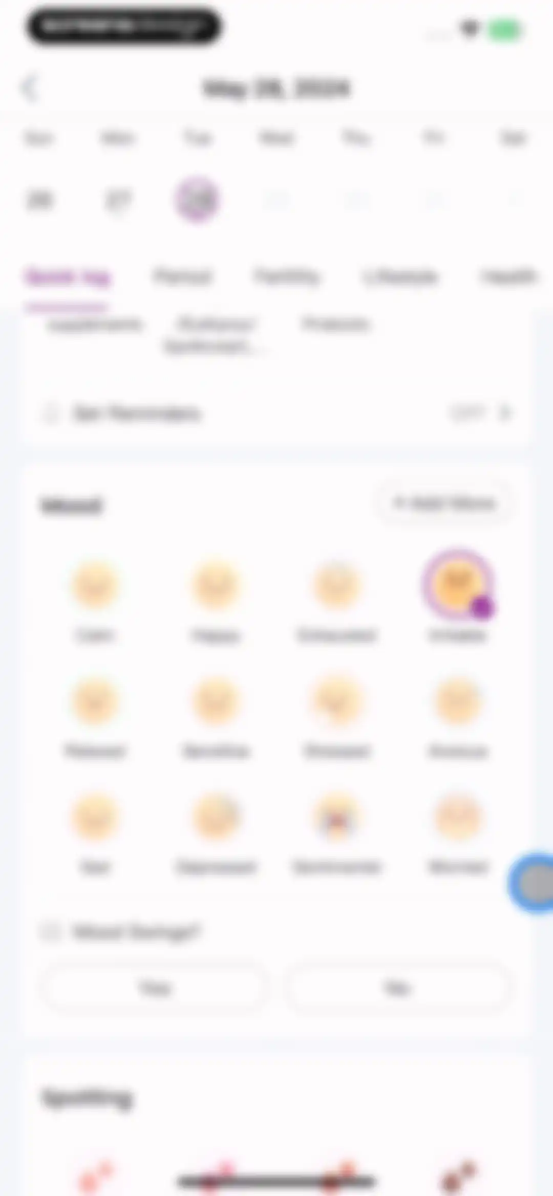 Femometer Fertility Tracker screen 35