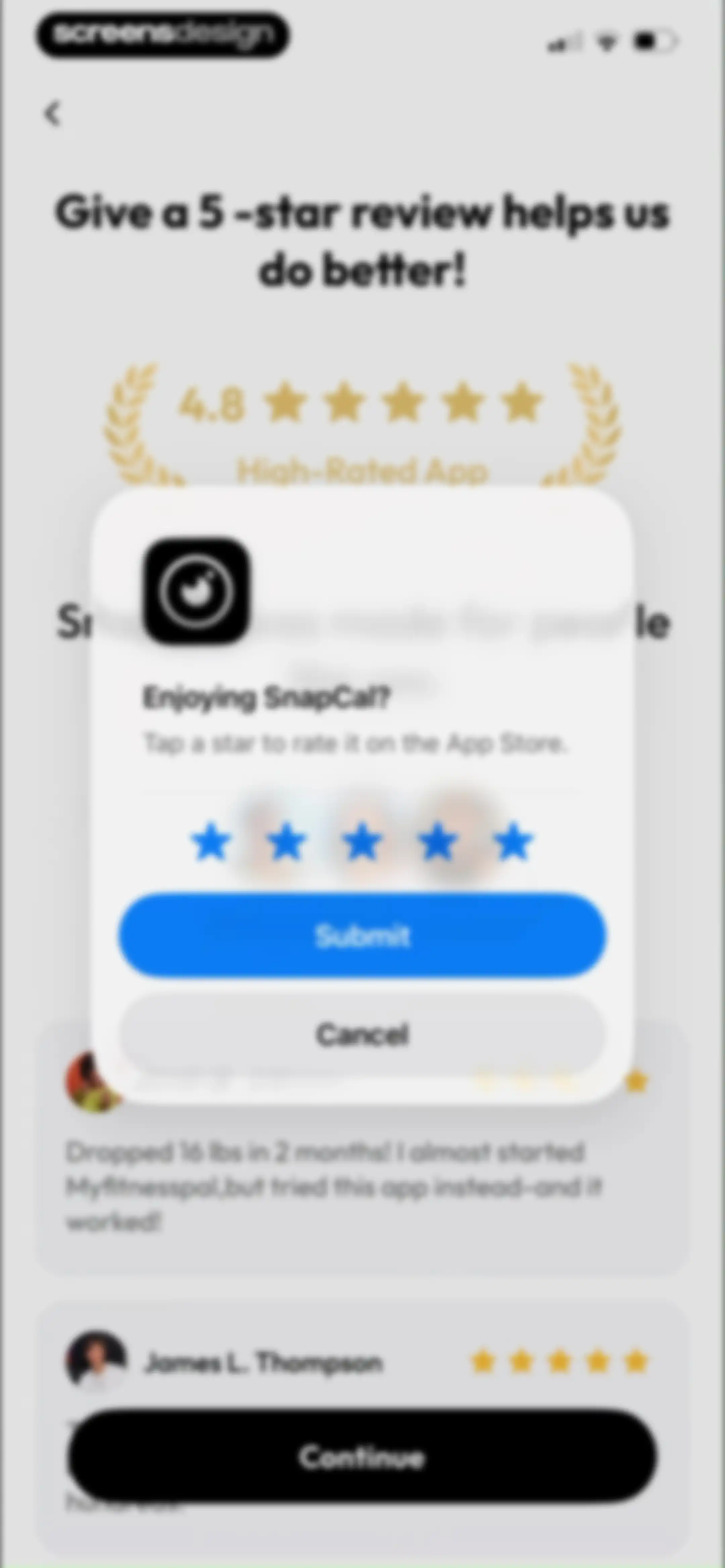 SnapCal: AI Calorie Counter screen 28