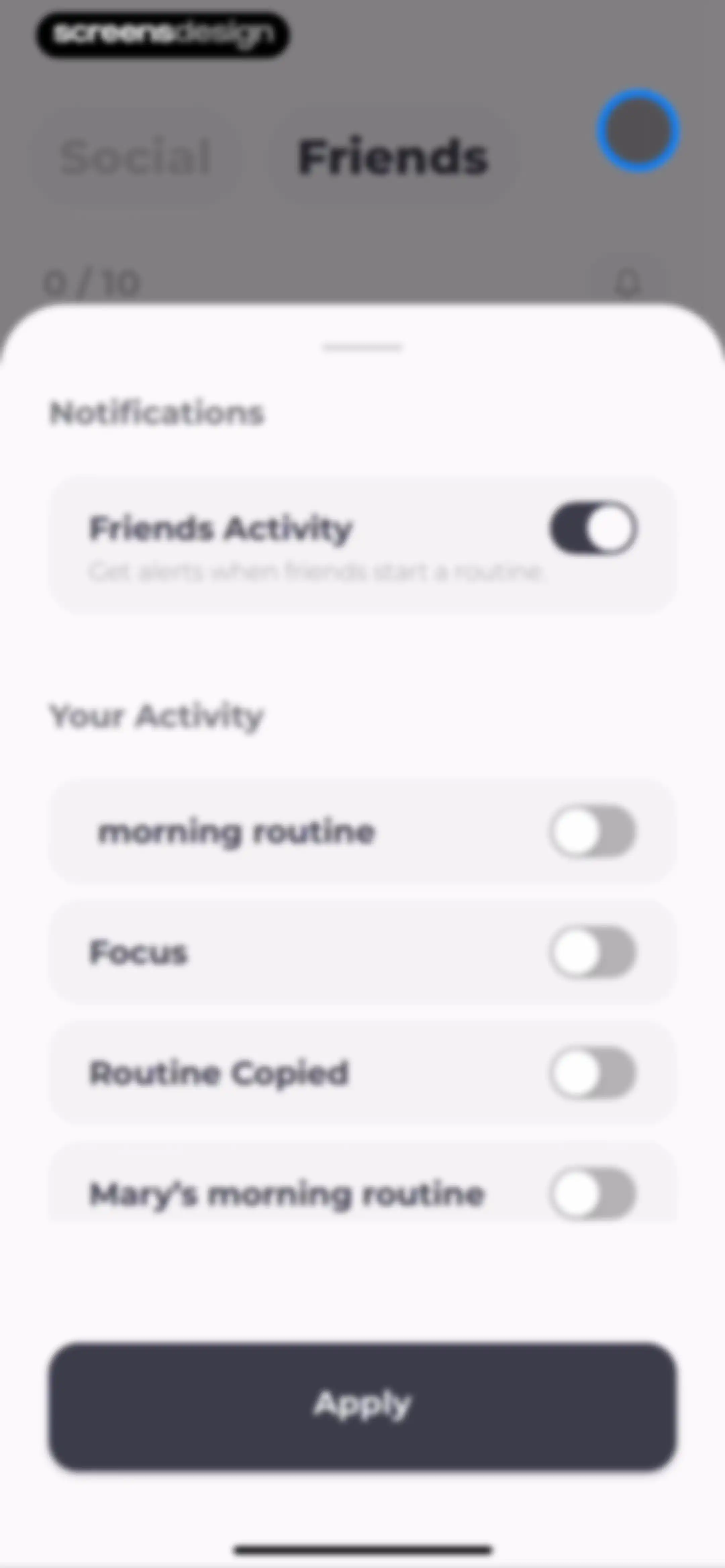 Routine Planner, Habit Tracker screen 131