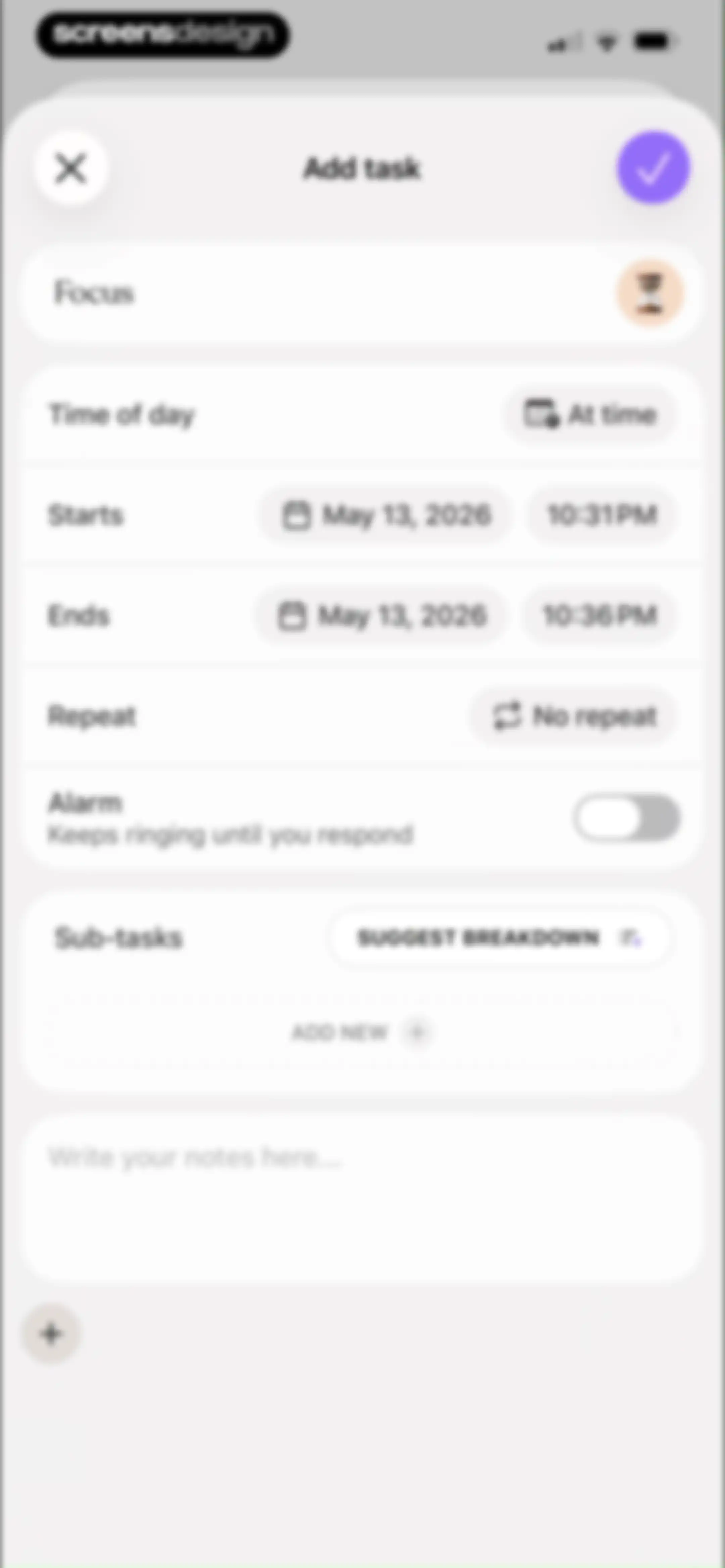 Tiimo: To Do List & AI Planner screen 88