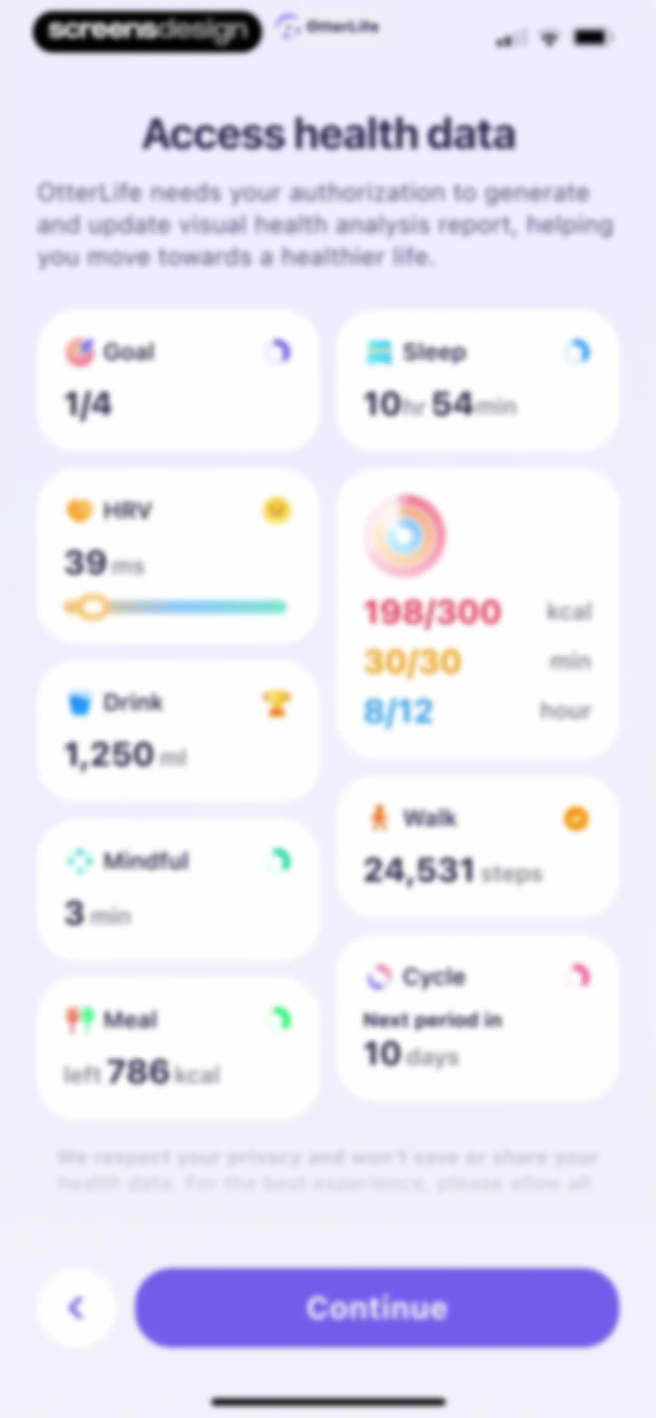 OtterLife: AI Health Tracker screen 17