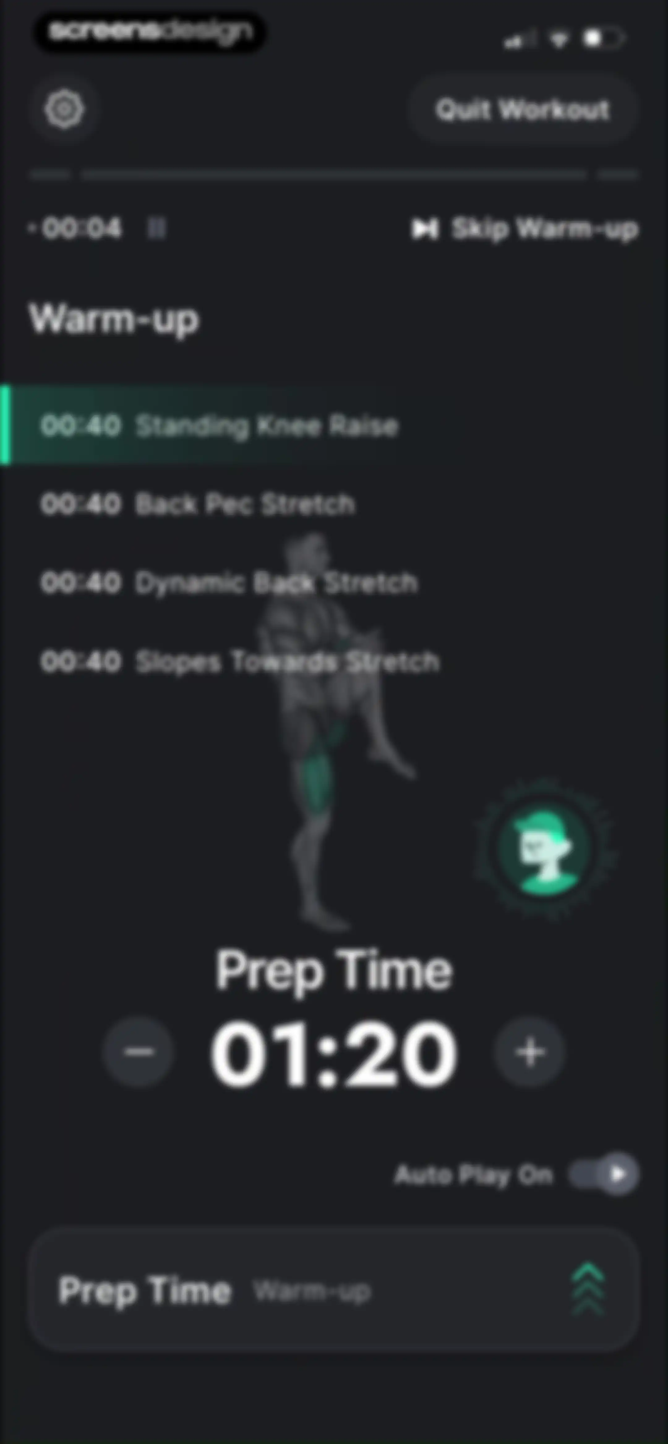 Planfit AI Gym Workout Planner screen 150