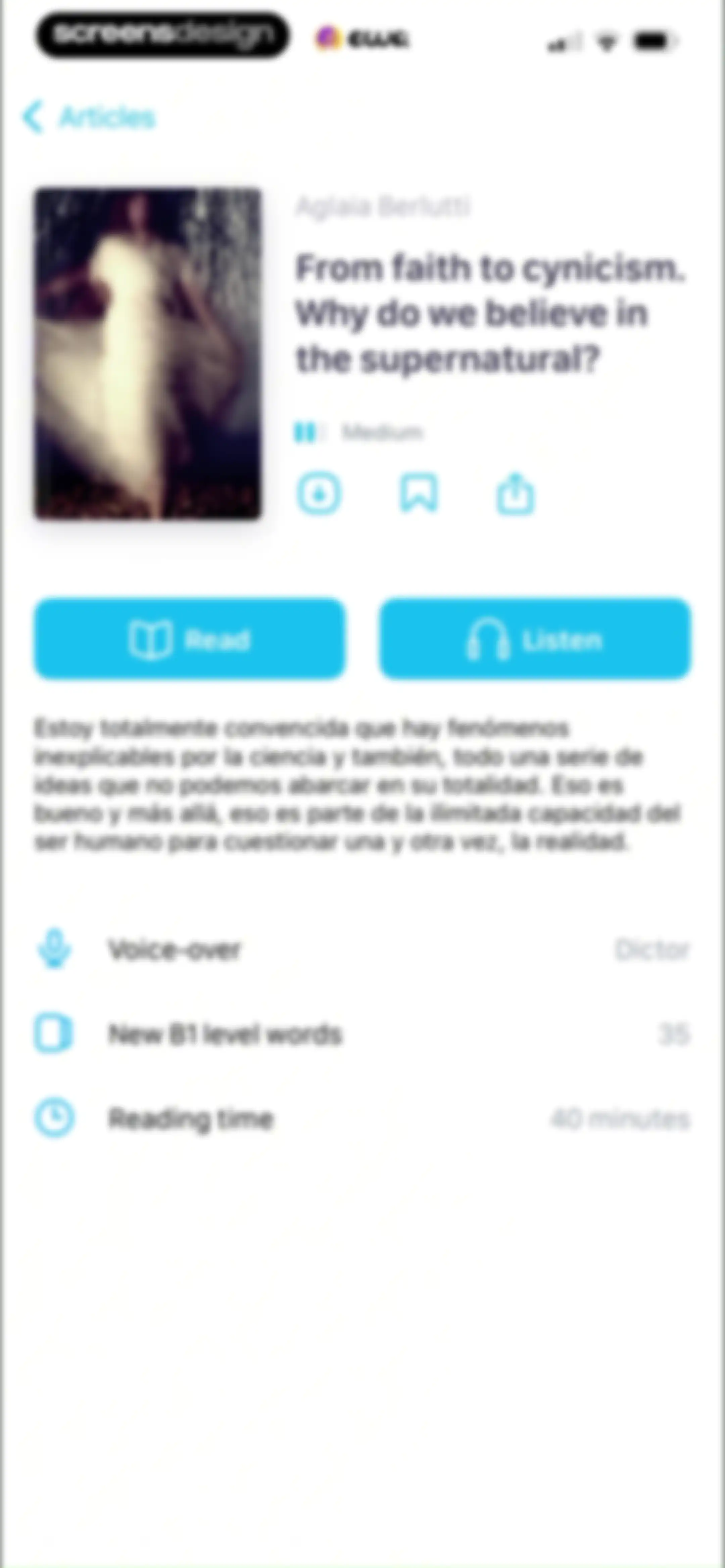EWA: Learn Languages screen 69