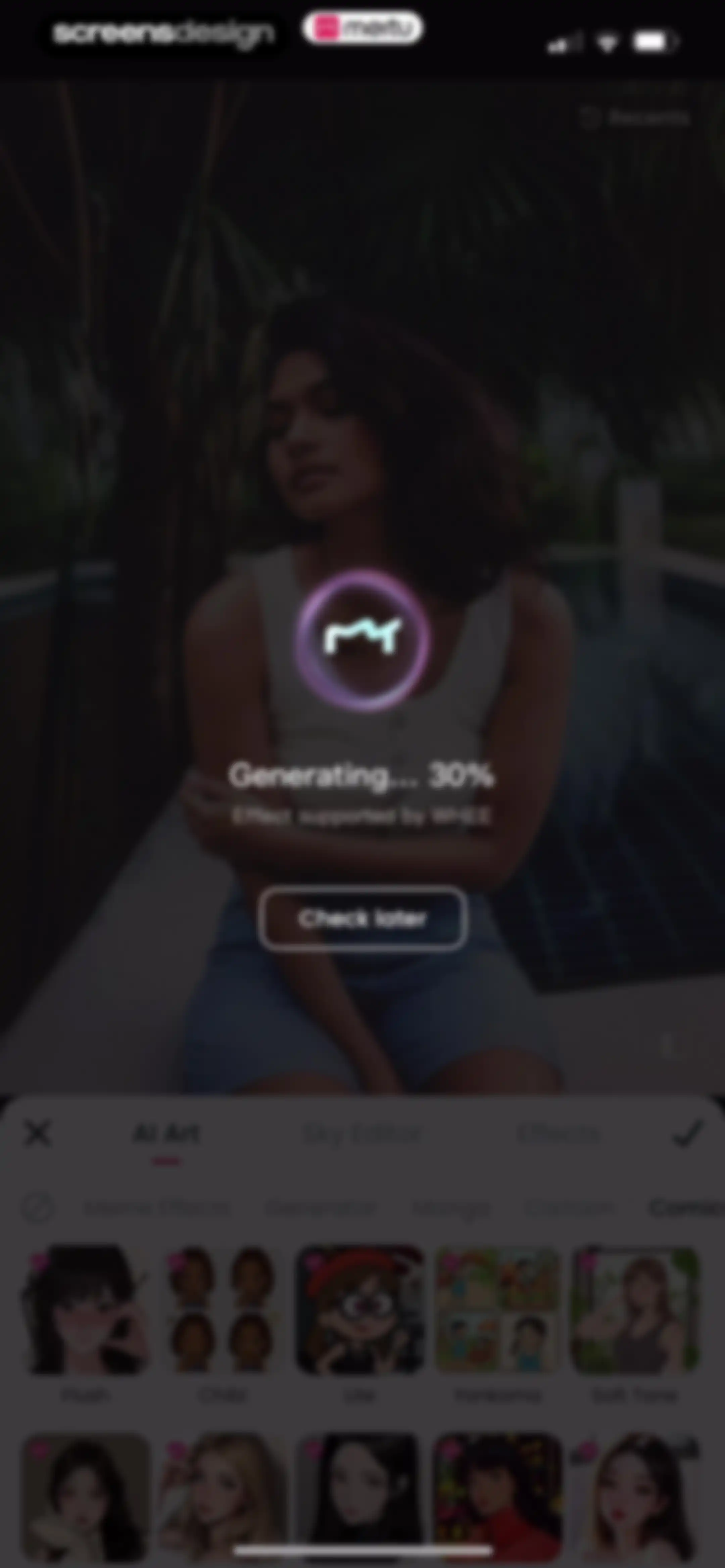 Meitu AI Photo & Video Editor screen 175