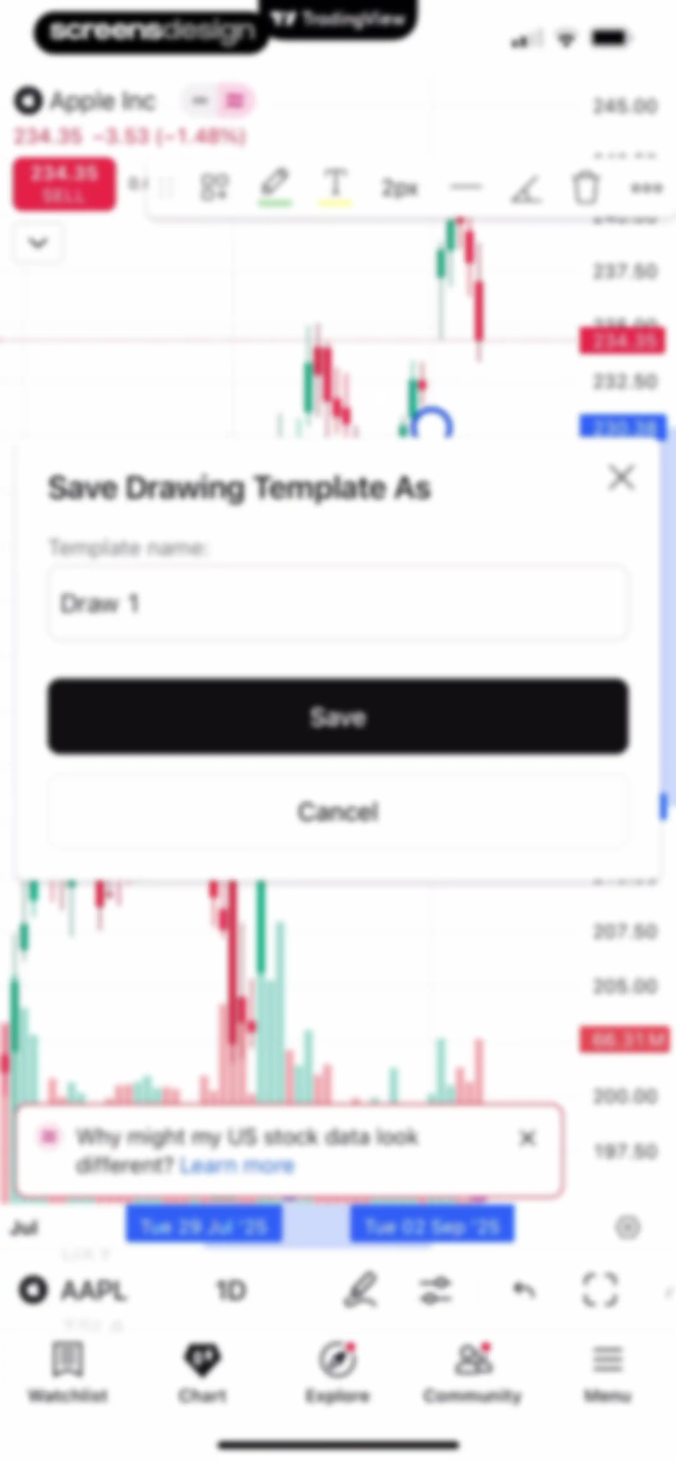 TradingView: Track All Markets screen 71