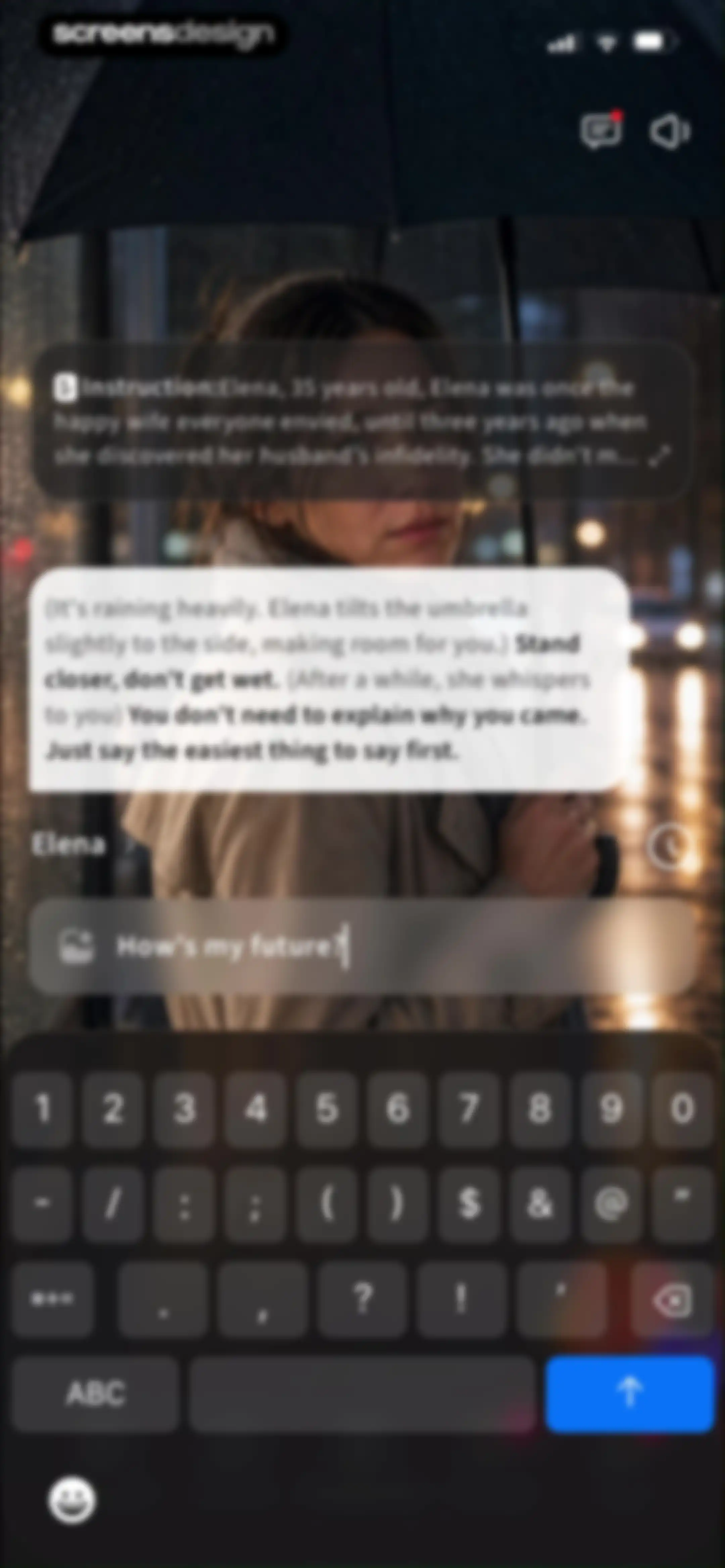 HealTalk - Text Reading screen 119
