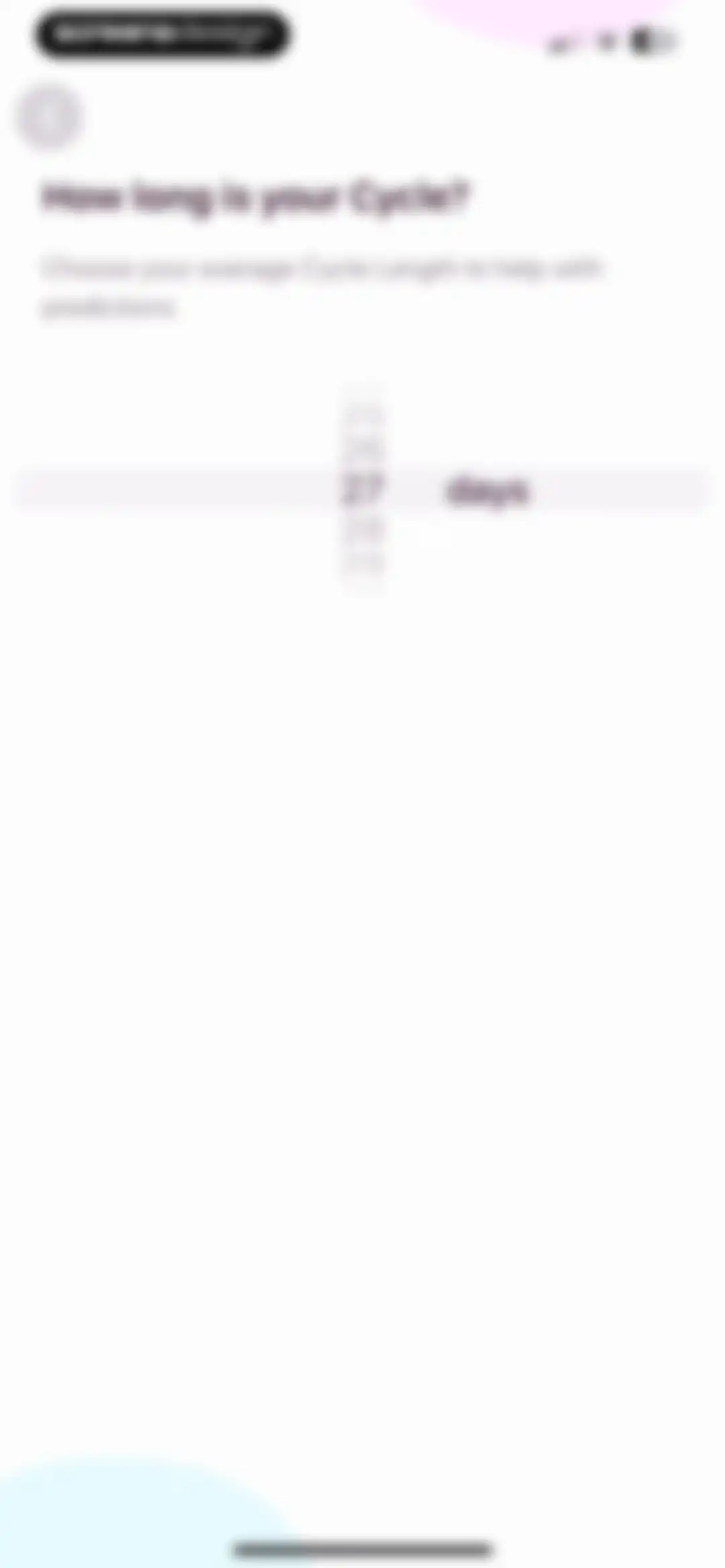 My period calendar Pinkllama screen 43