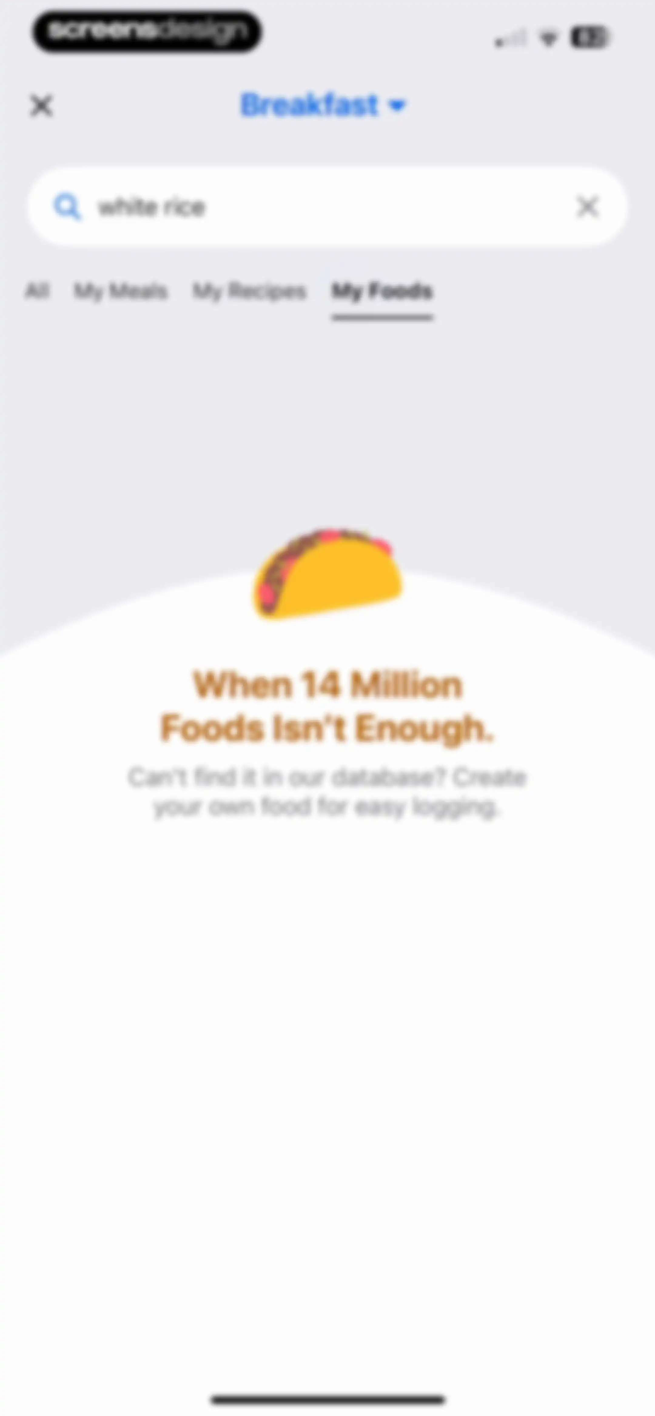 MyFitnessPal: Calorie Counter screen 108