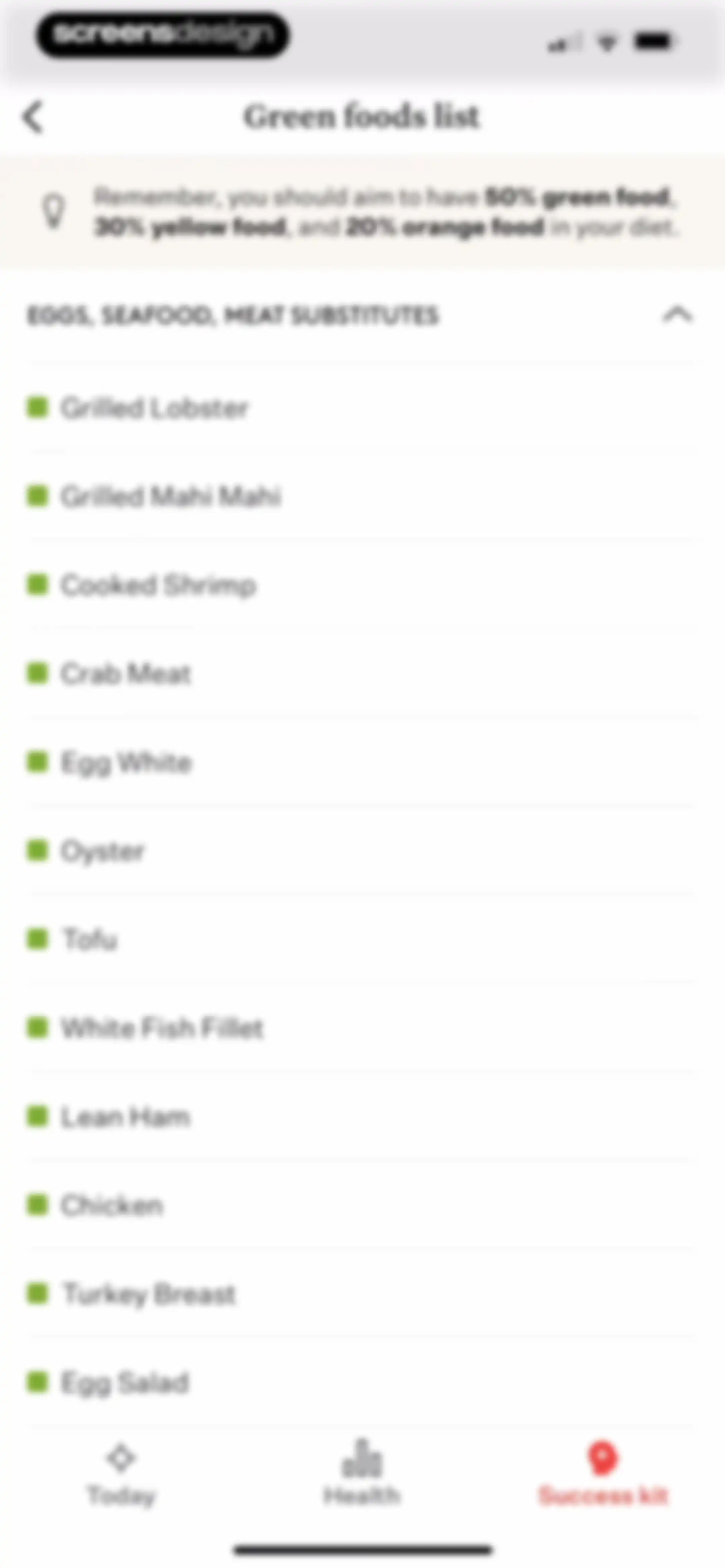 Noom Weight Loss, Food Tracker screen 279