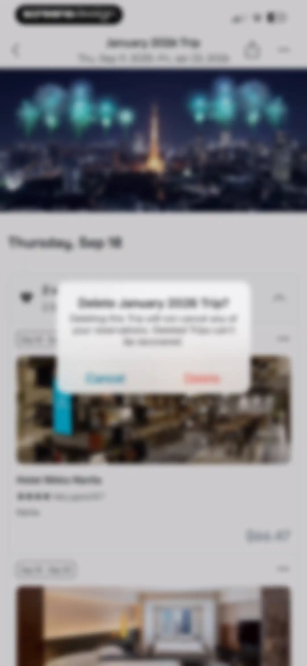 KAYAK: Flights, Hotels & Cars screen 114