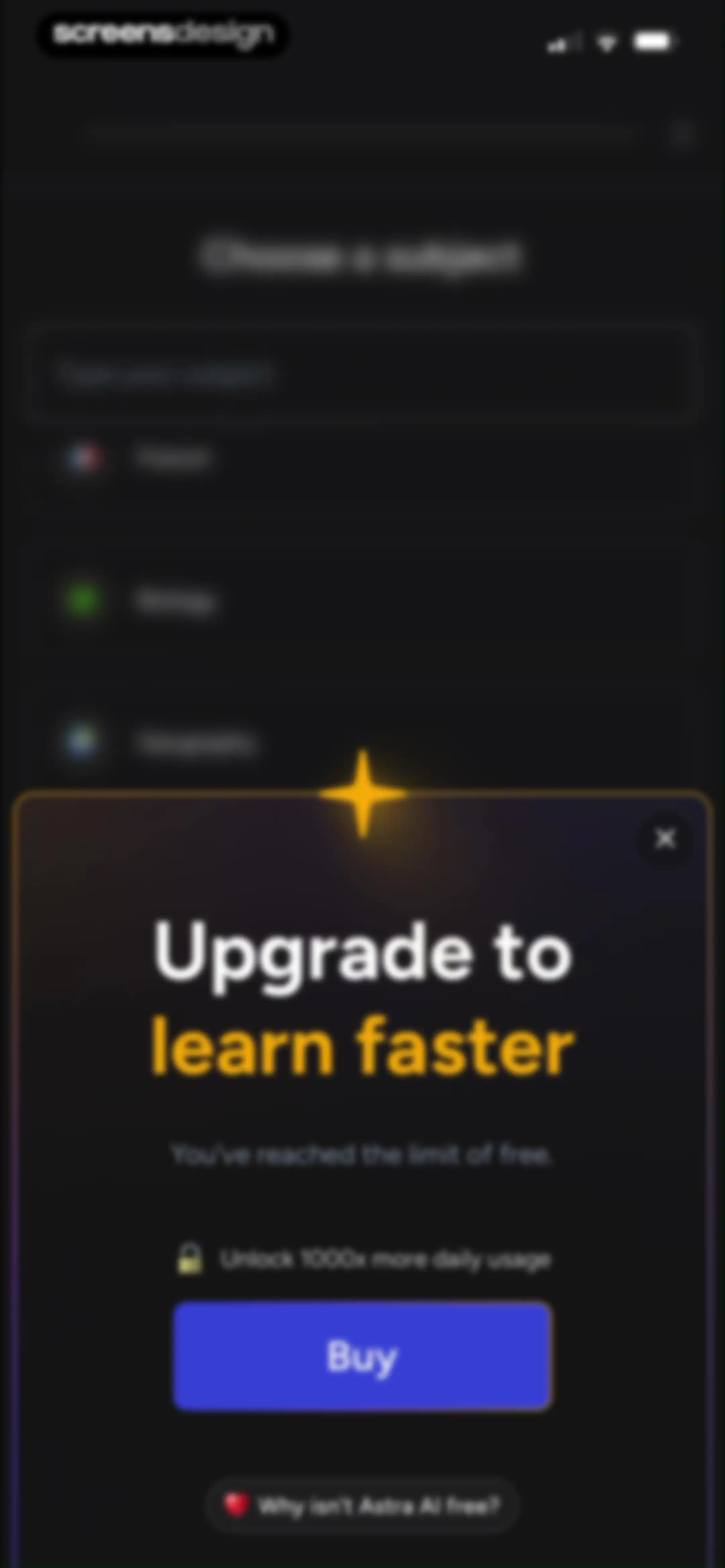 Astra AI: Study & Exam Prep screen 131