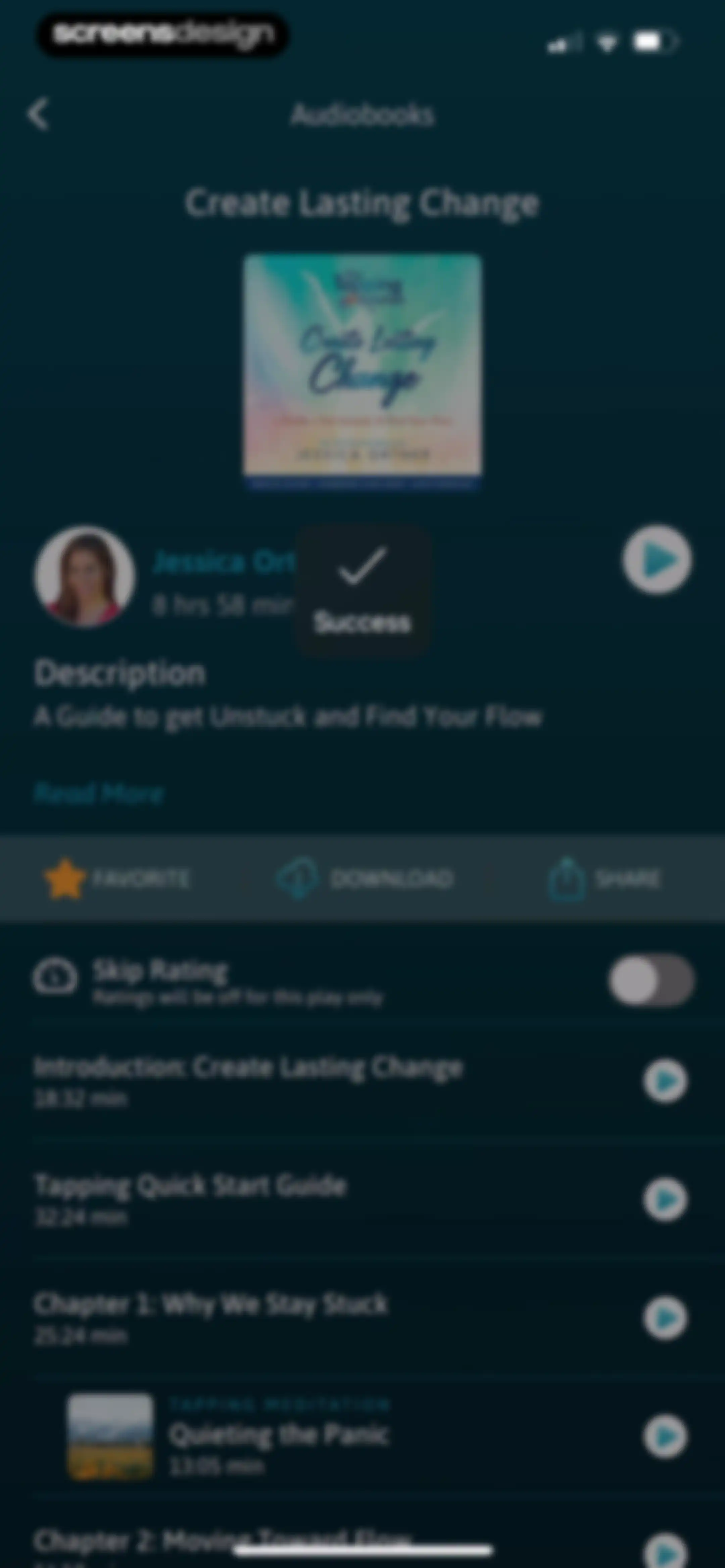 The Tapping Solution screen 70
