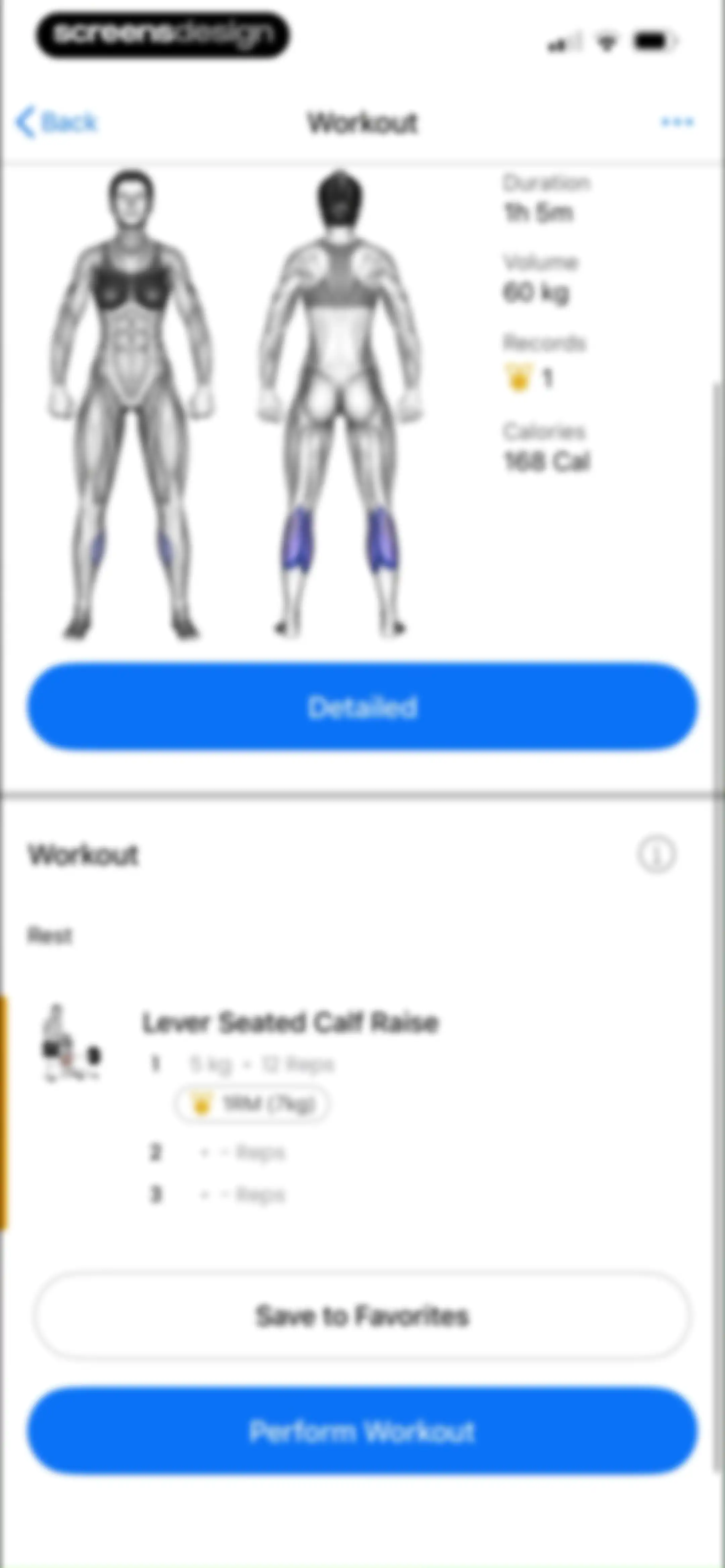 Lyfta: Gym Workout Tracker Log screen 117